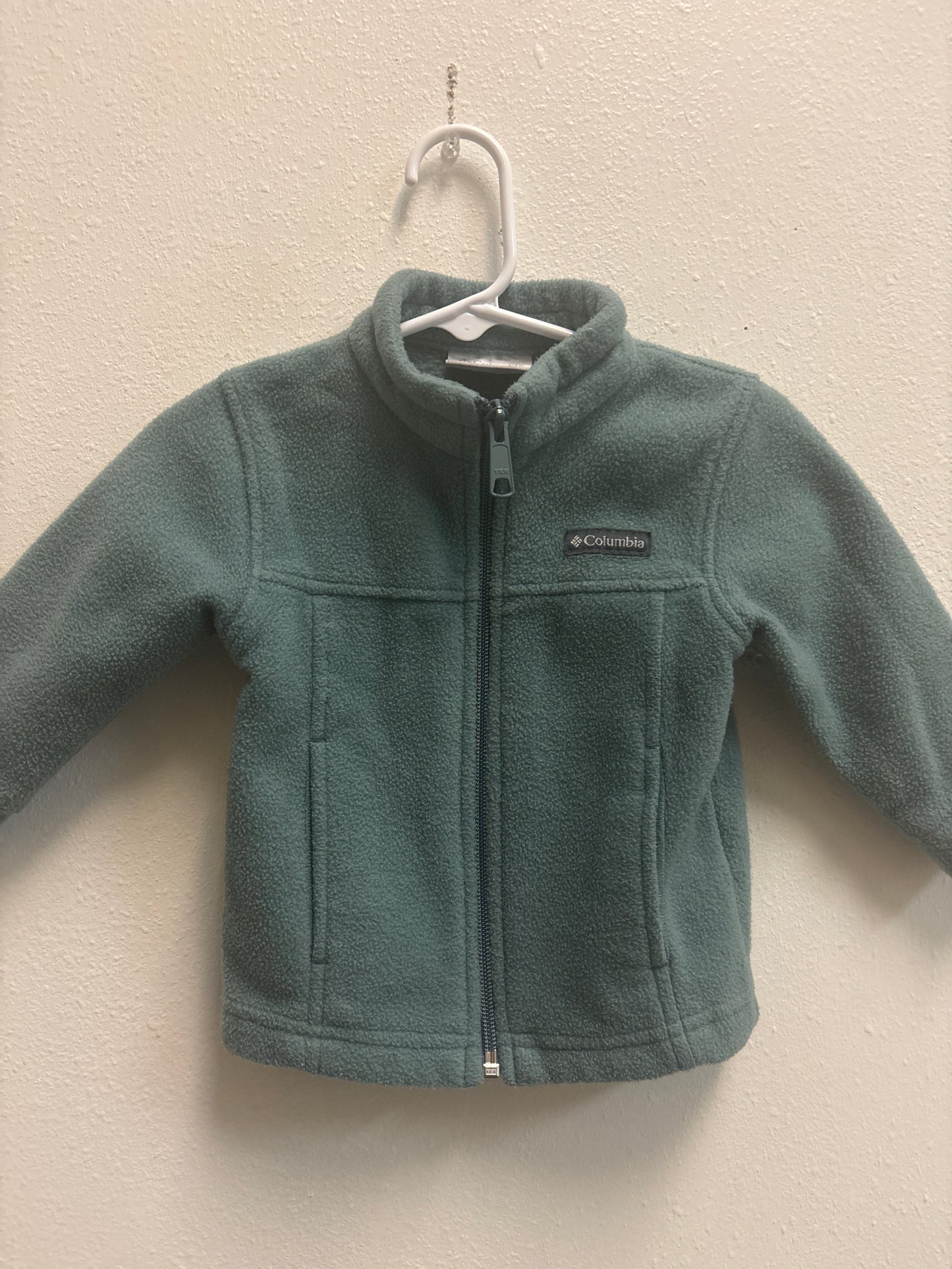 6-12m Blue Green Columbia Fleece