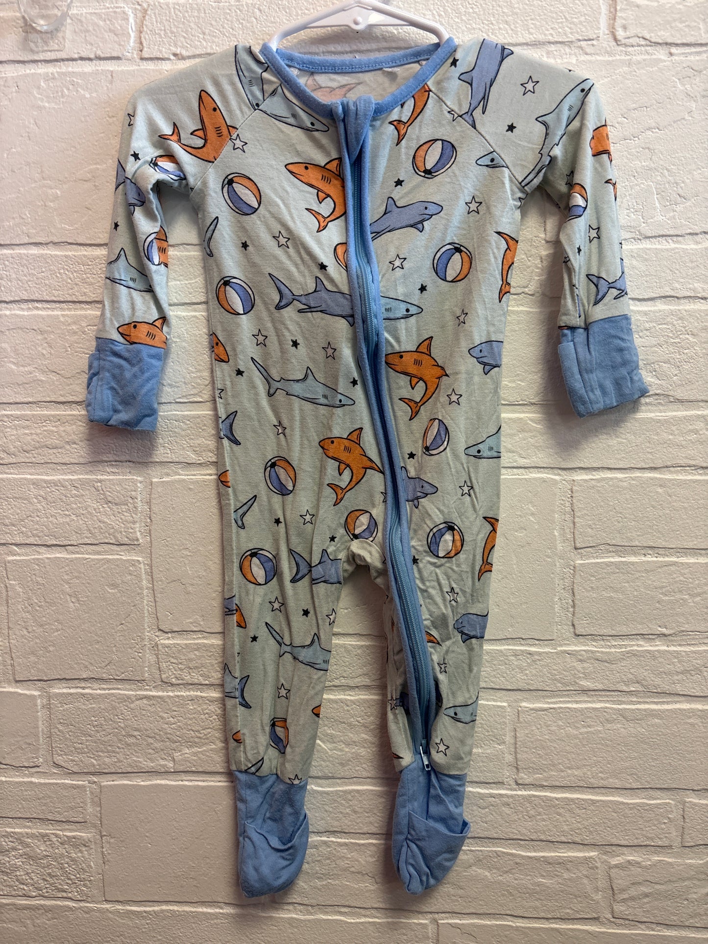 3-6m Bamboo Shark Pajamas