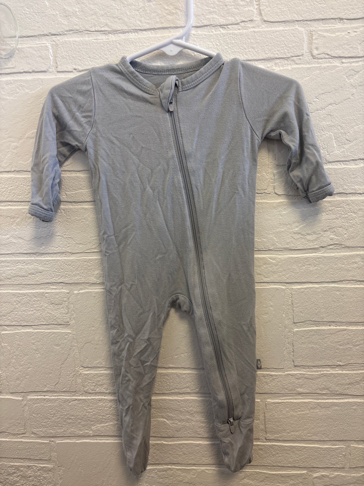 0-3m Kyte Bamboo Gray Pajama Sleeper