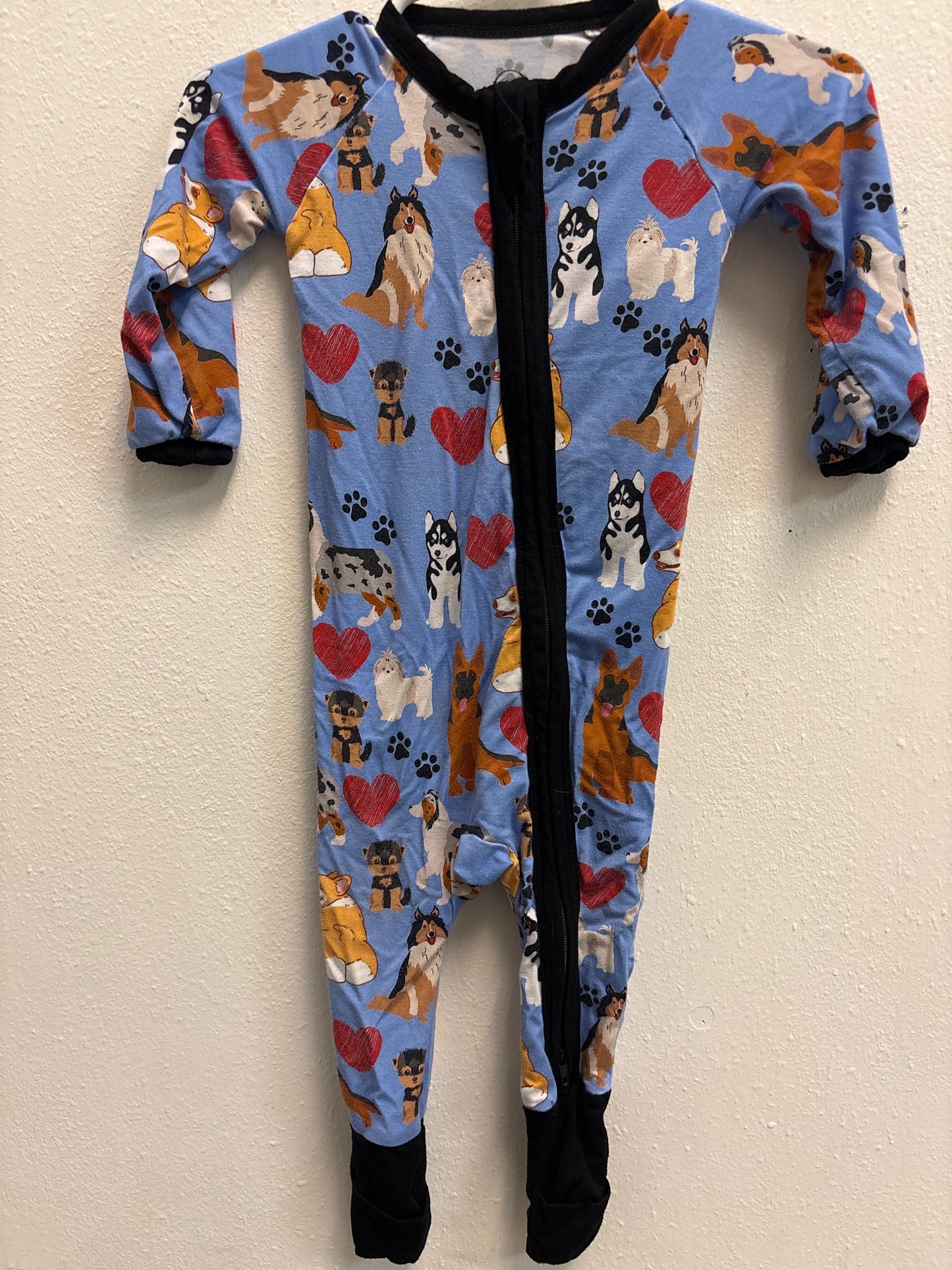 0-3m Bamboo Puppy Dog Sleeper