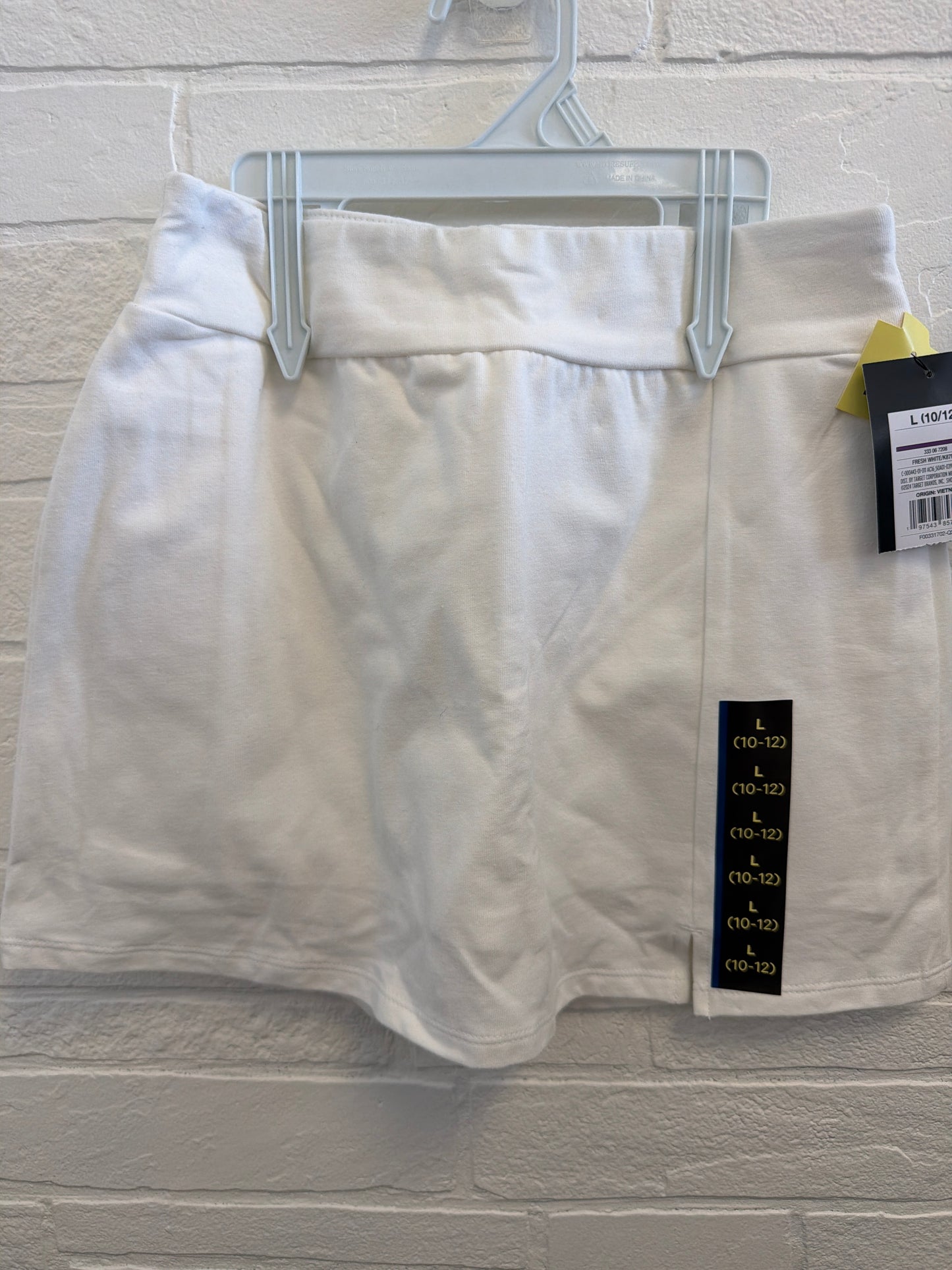 L(10-12) NEW White Skort
