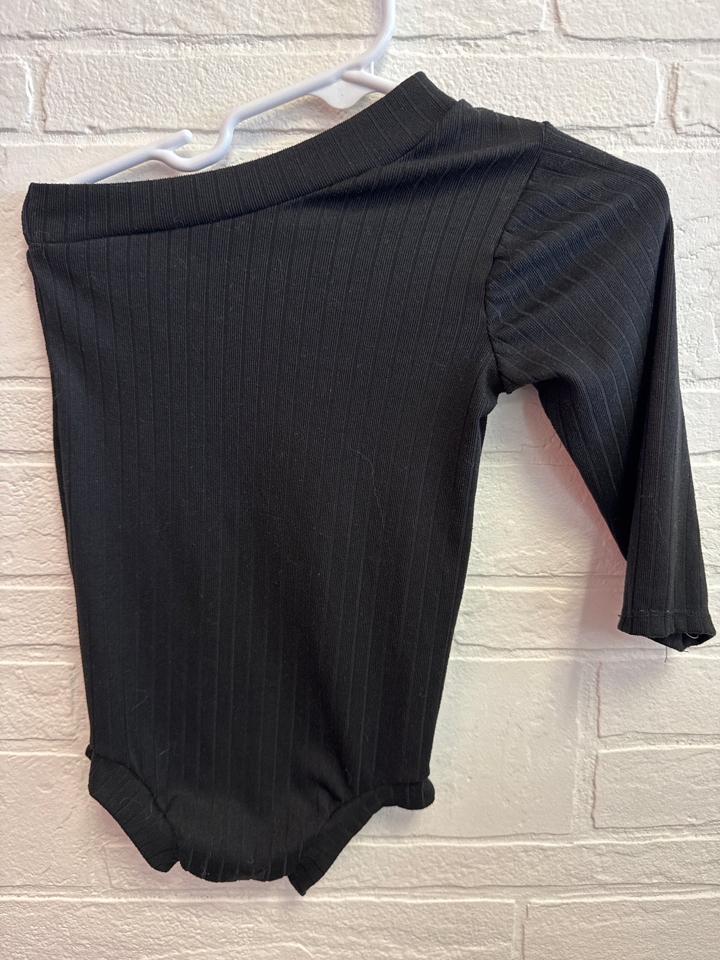 18-24m Black One Sleeve Off The Shoulder Top