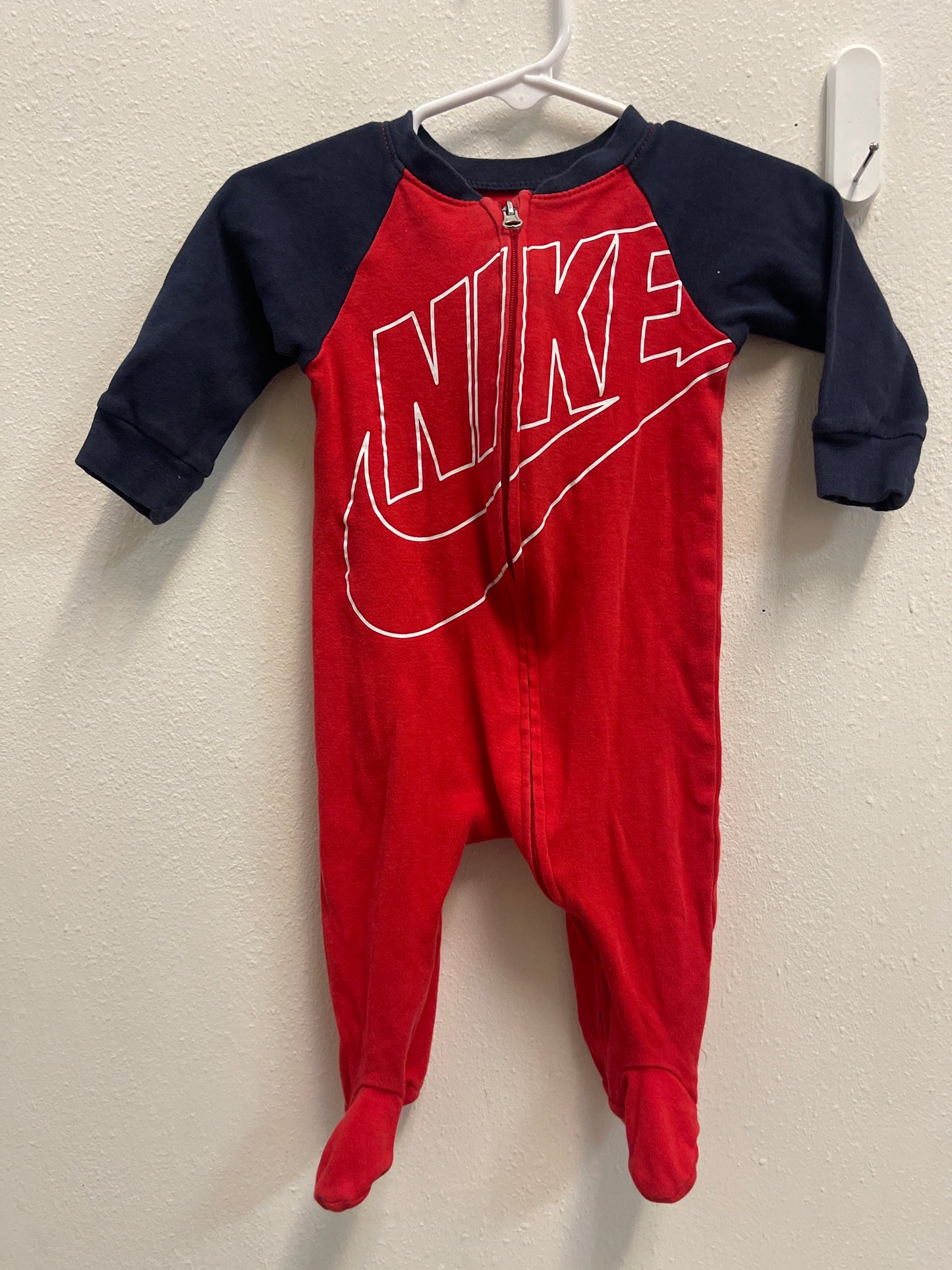 6m Nike Red + Navy Zip Sleeper