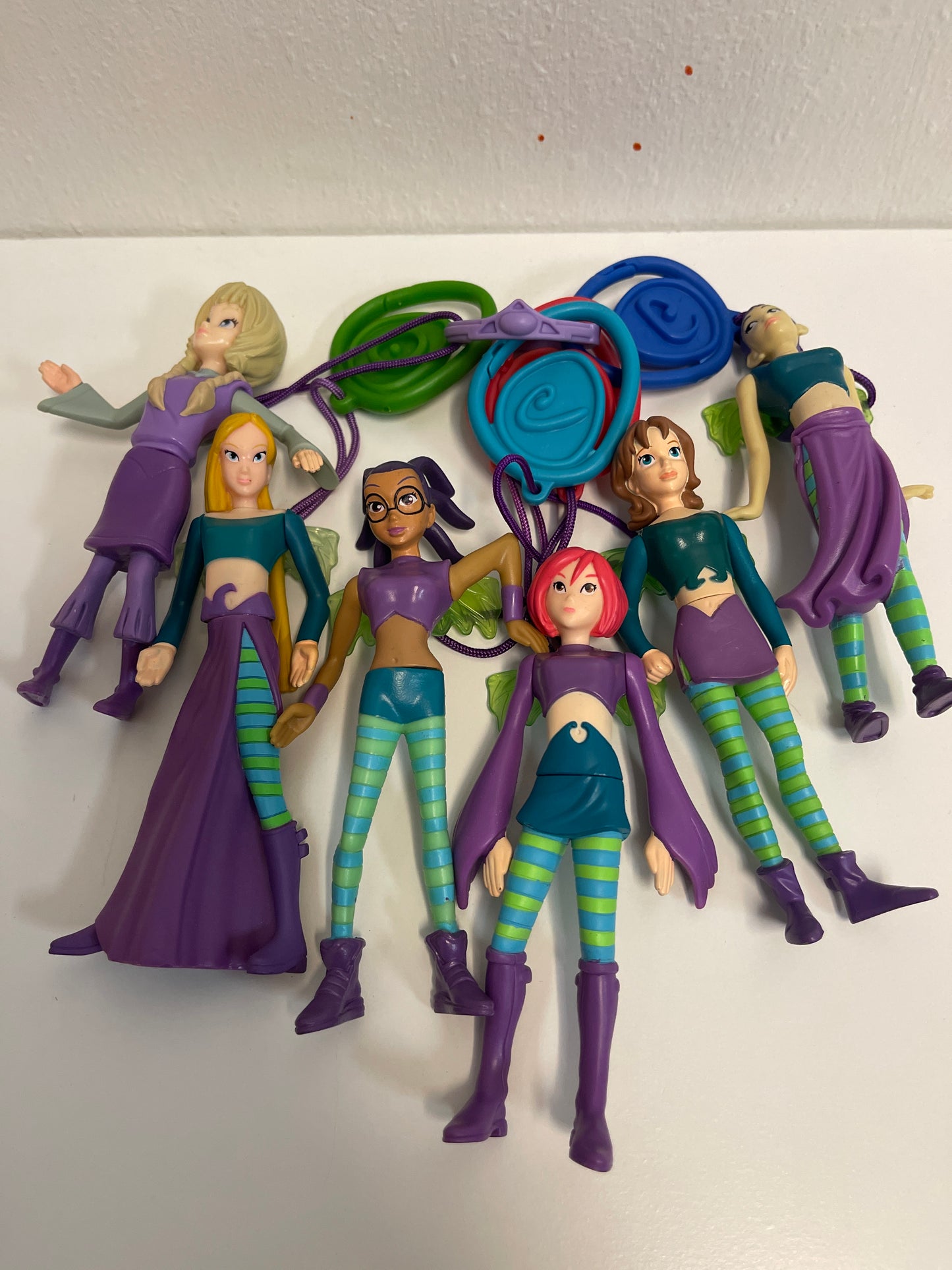 Vintage McDonald’s Happy Meal Complete Set W.I.T.C.H. dolls
