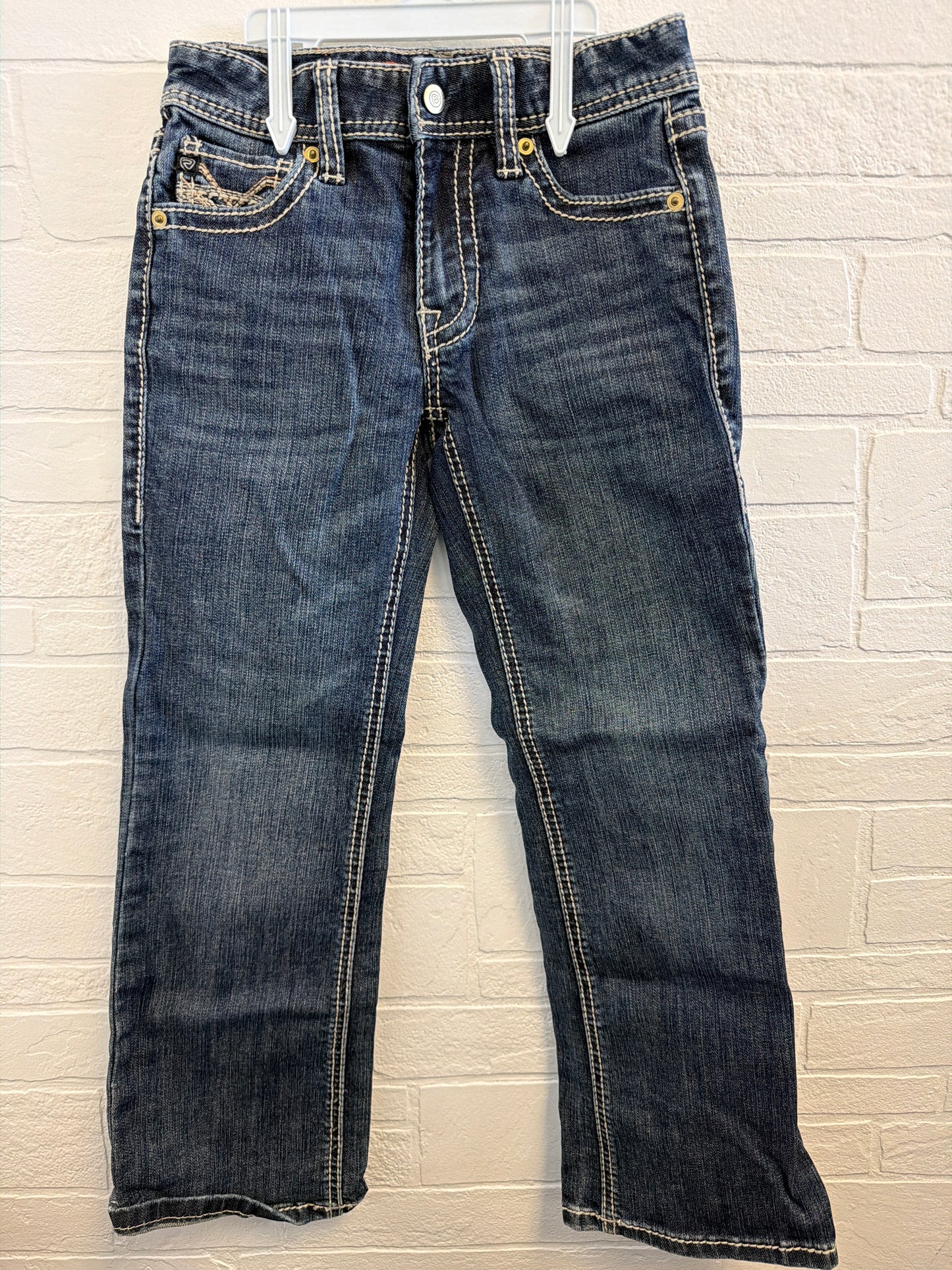 7R Rock & Roll Dark Wash Bootcut Jeans