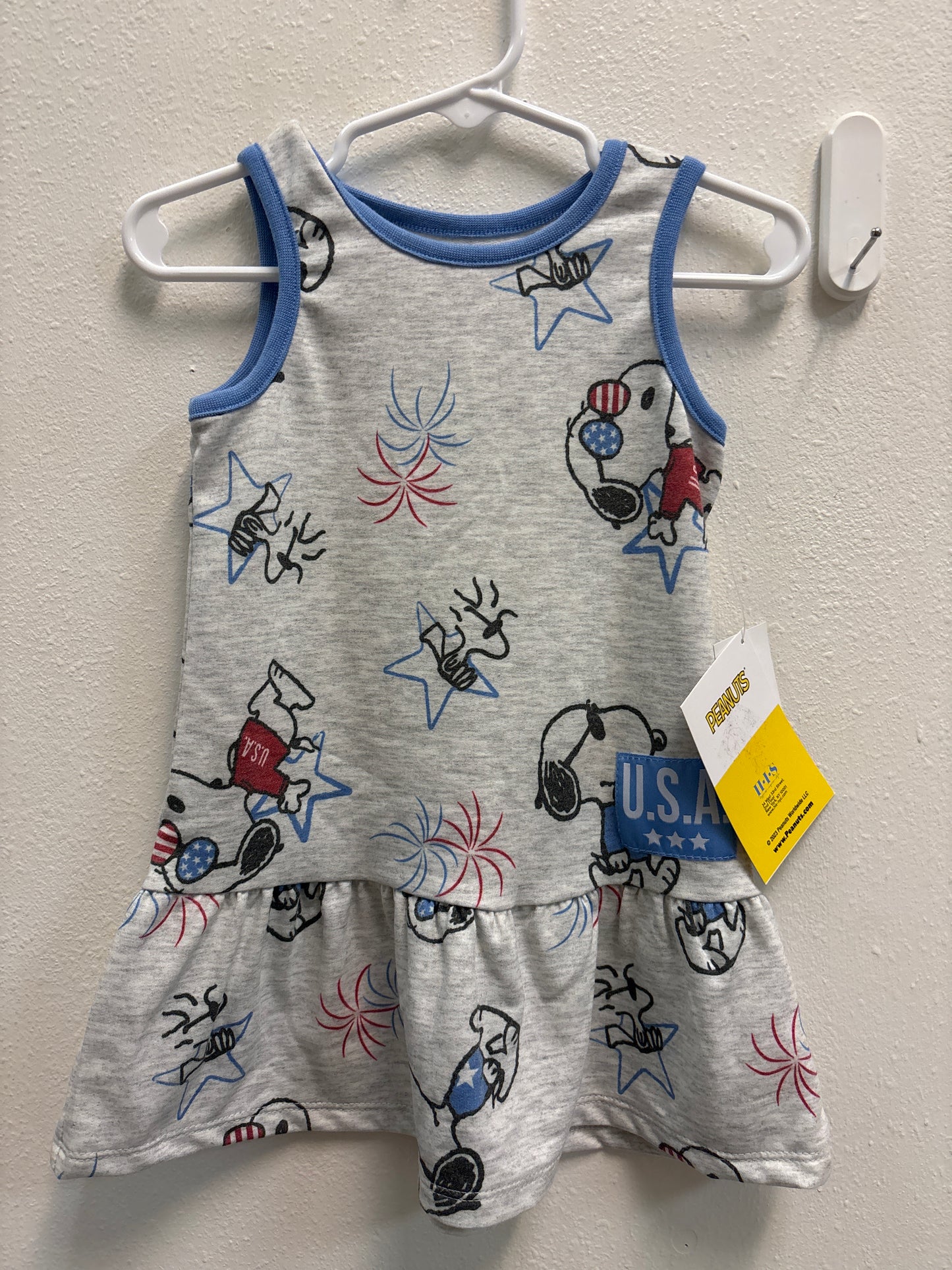 18m New Snoopy Peanuts Dress