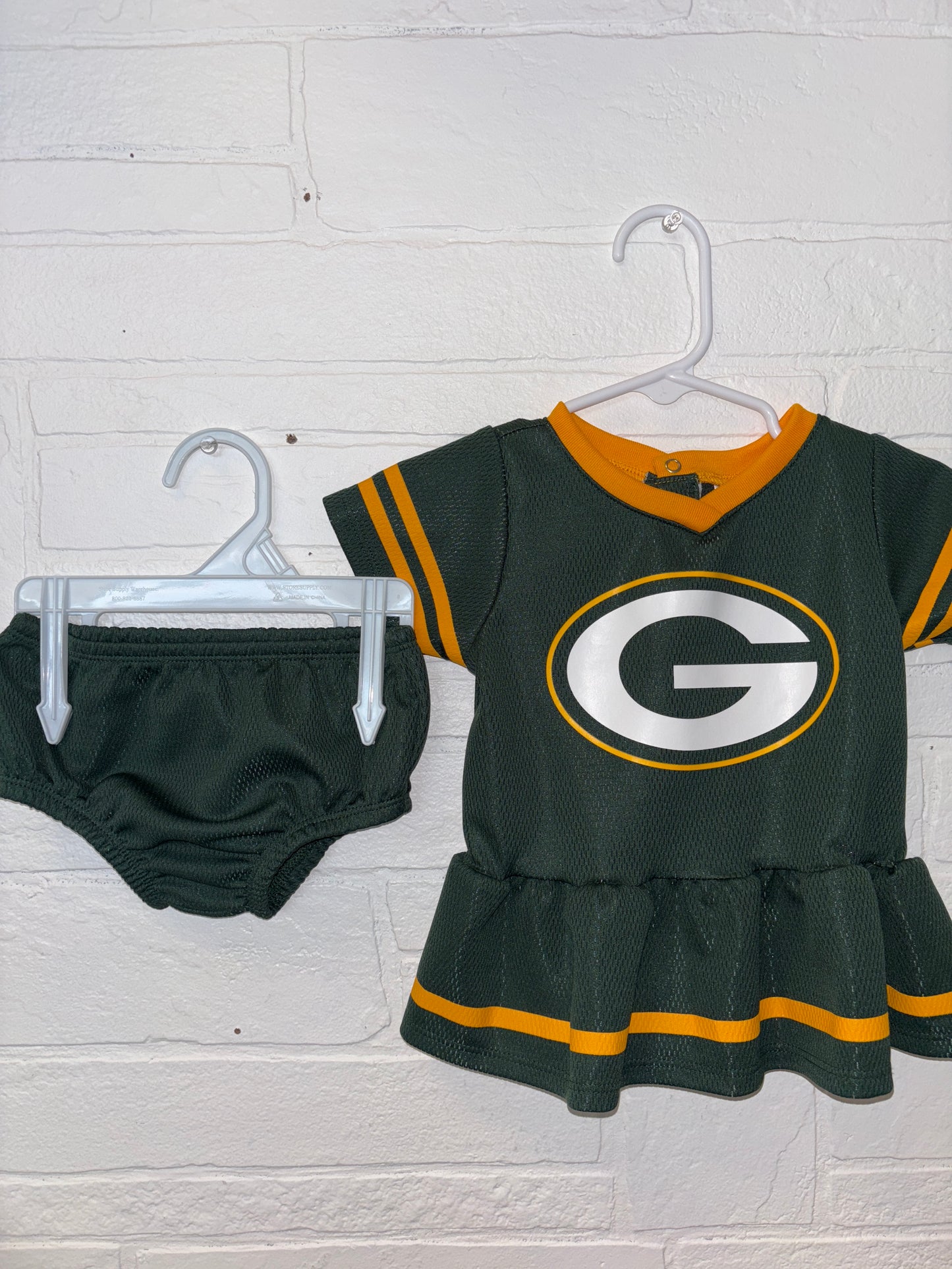 0-3m NFL Green Bay Packers Cheer Set
