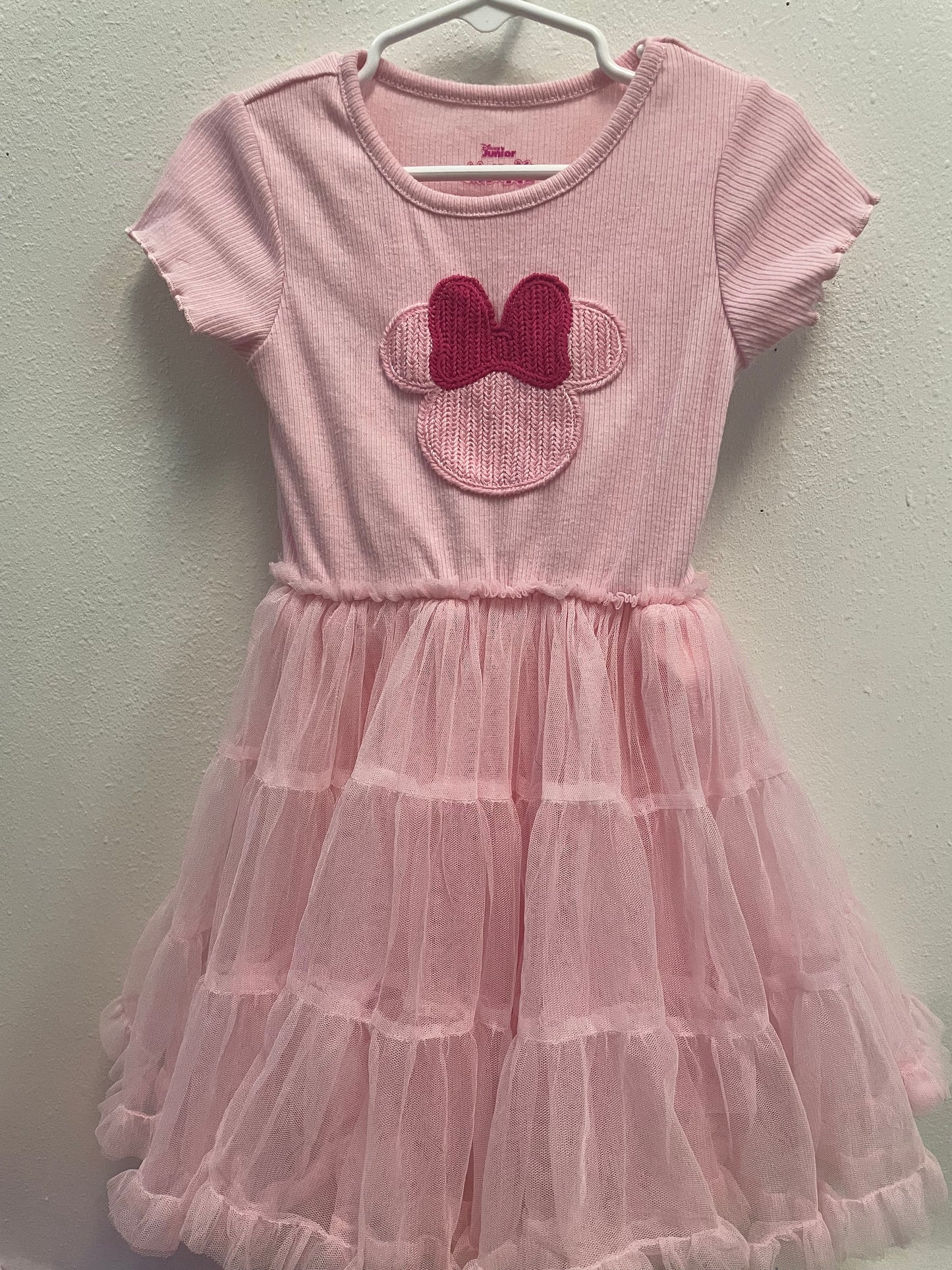 4t Girls Minnie Mouse Tulle Dress | Pink Disney Dress Up Outfi