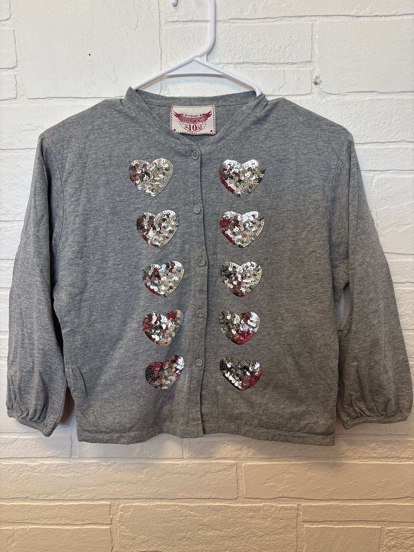 10 Organic Paper Wings Brand Cardigan