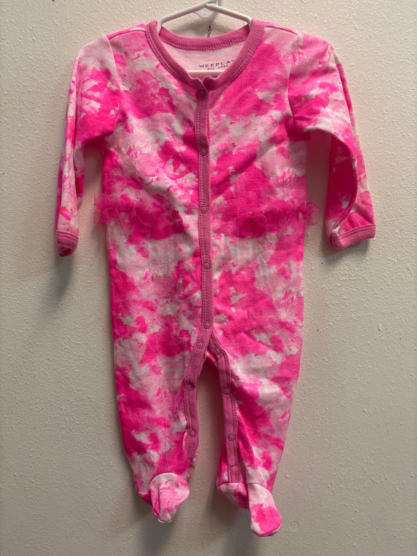 6-9m Hot Pink Pajama Romper