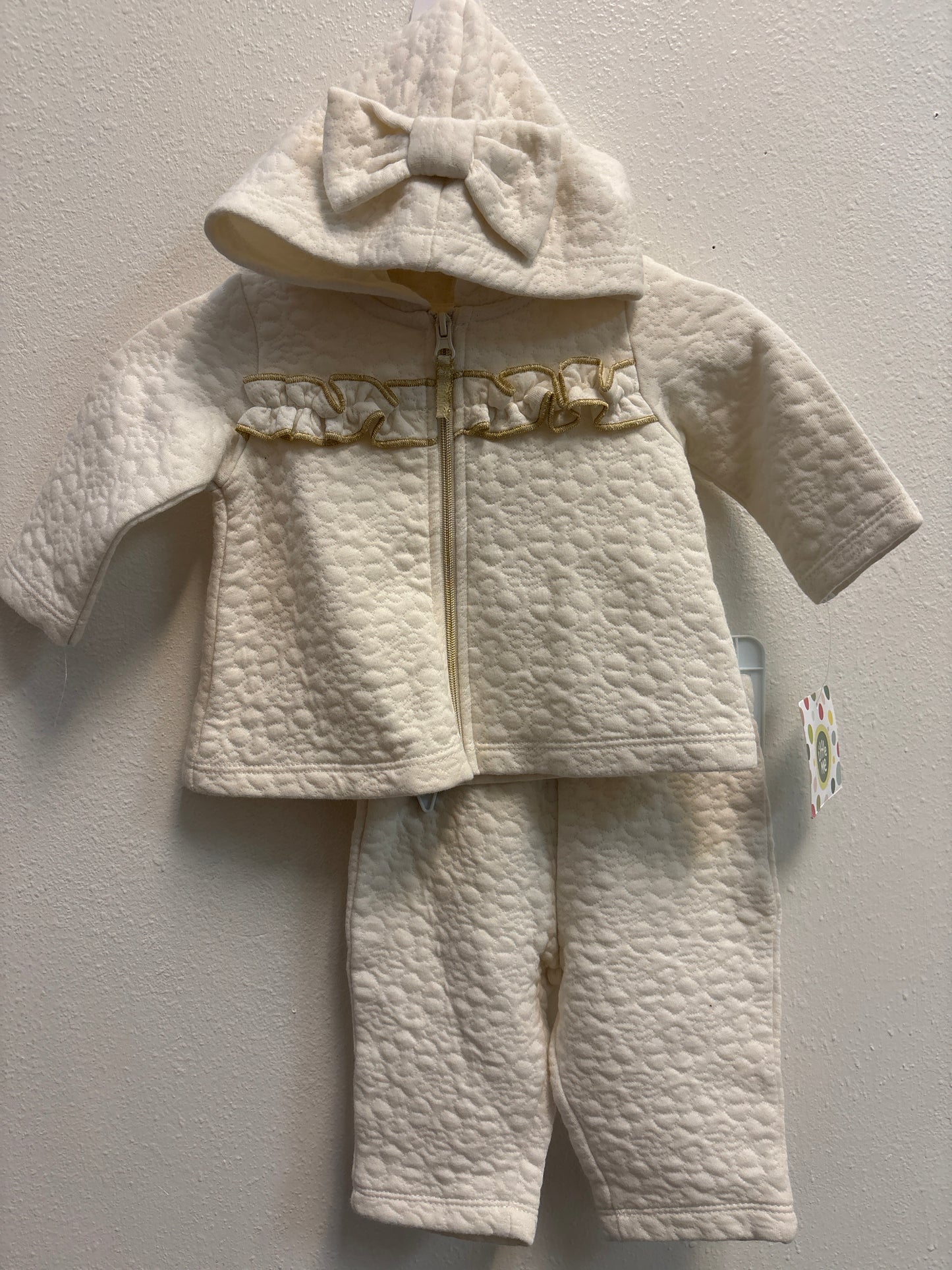 3m New Little Me Cream Outfit