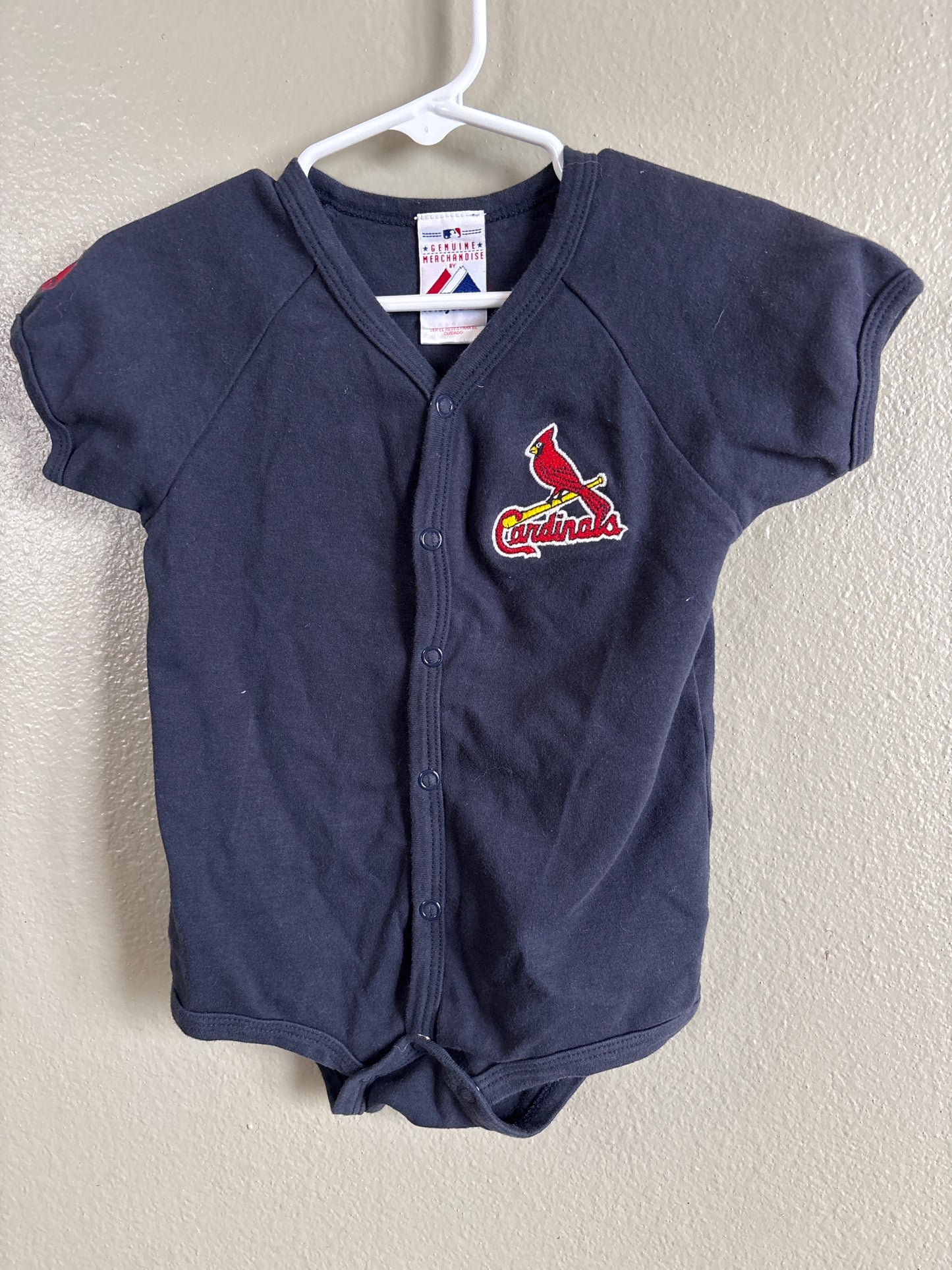 24m Saint Louis Cardinals Onesie