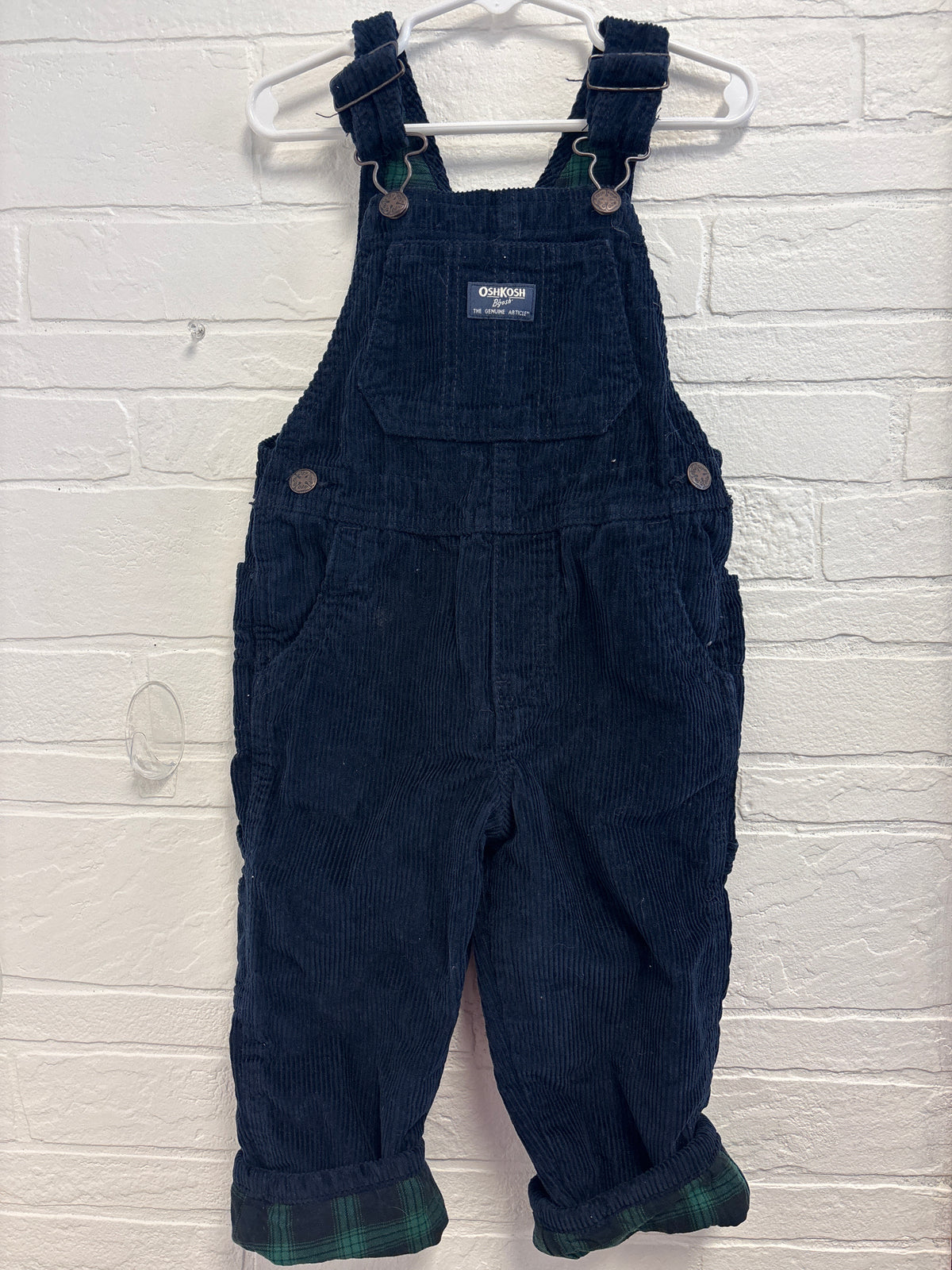 3T Osh Kosh Corduroy Overalls