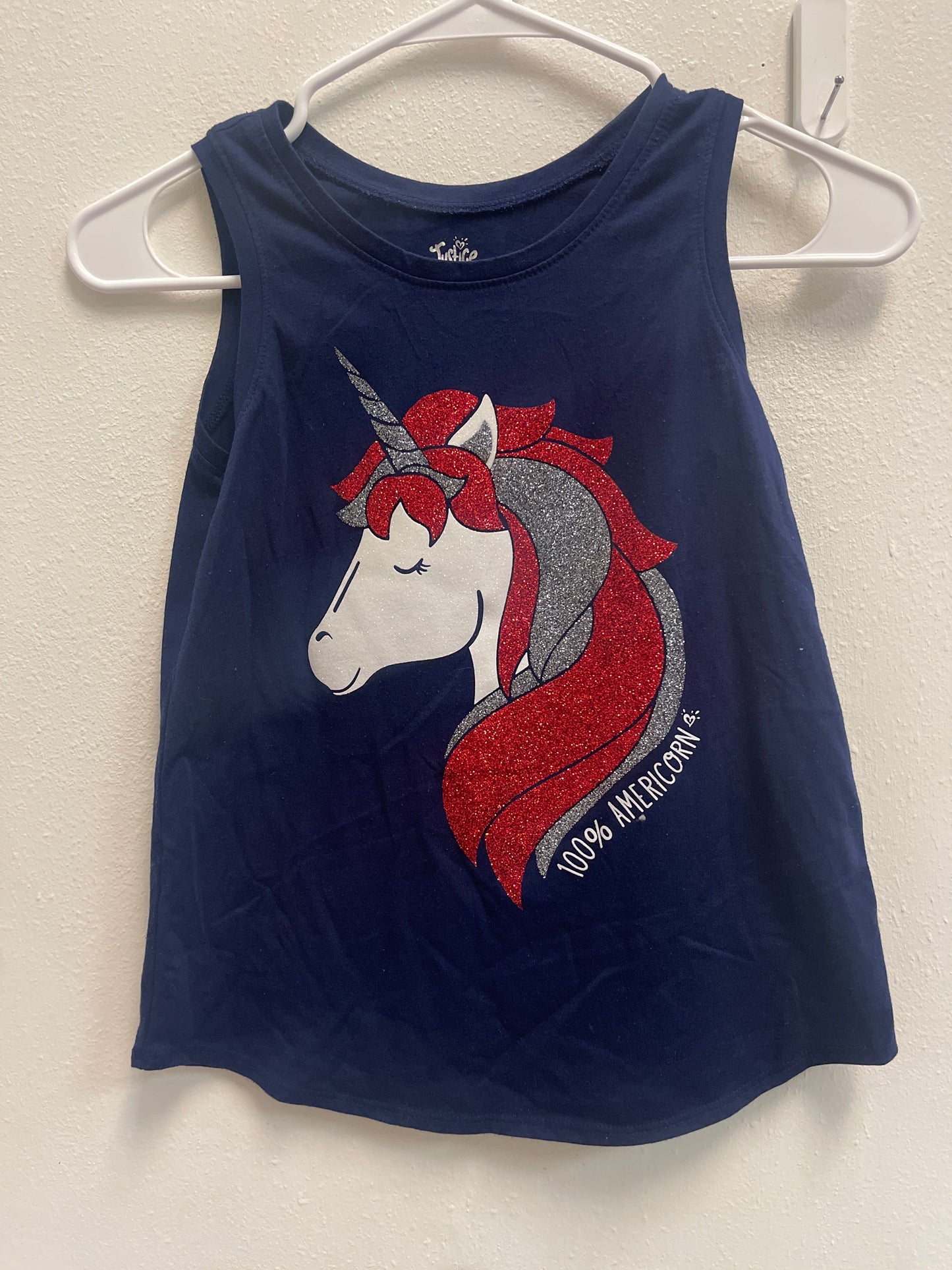 12 Justice 100% Americorn Tank