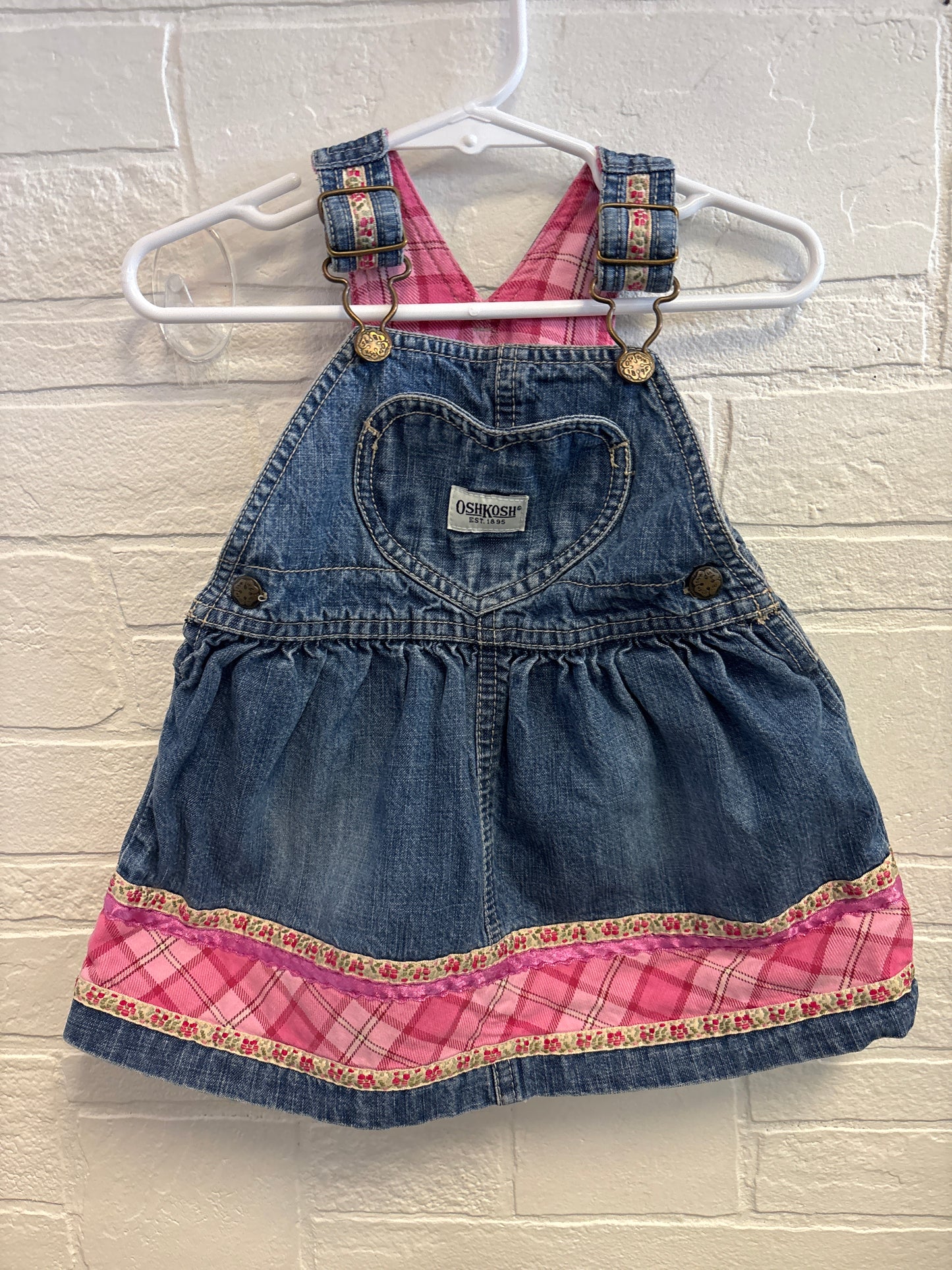 12m Vintage Osh Kosh Overall Dress