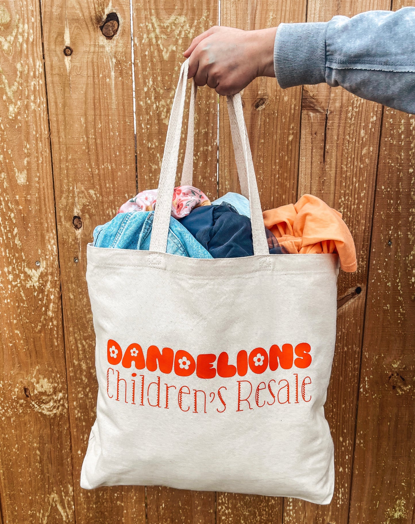 Dandelions Canvas Bag