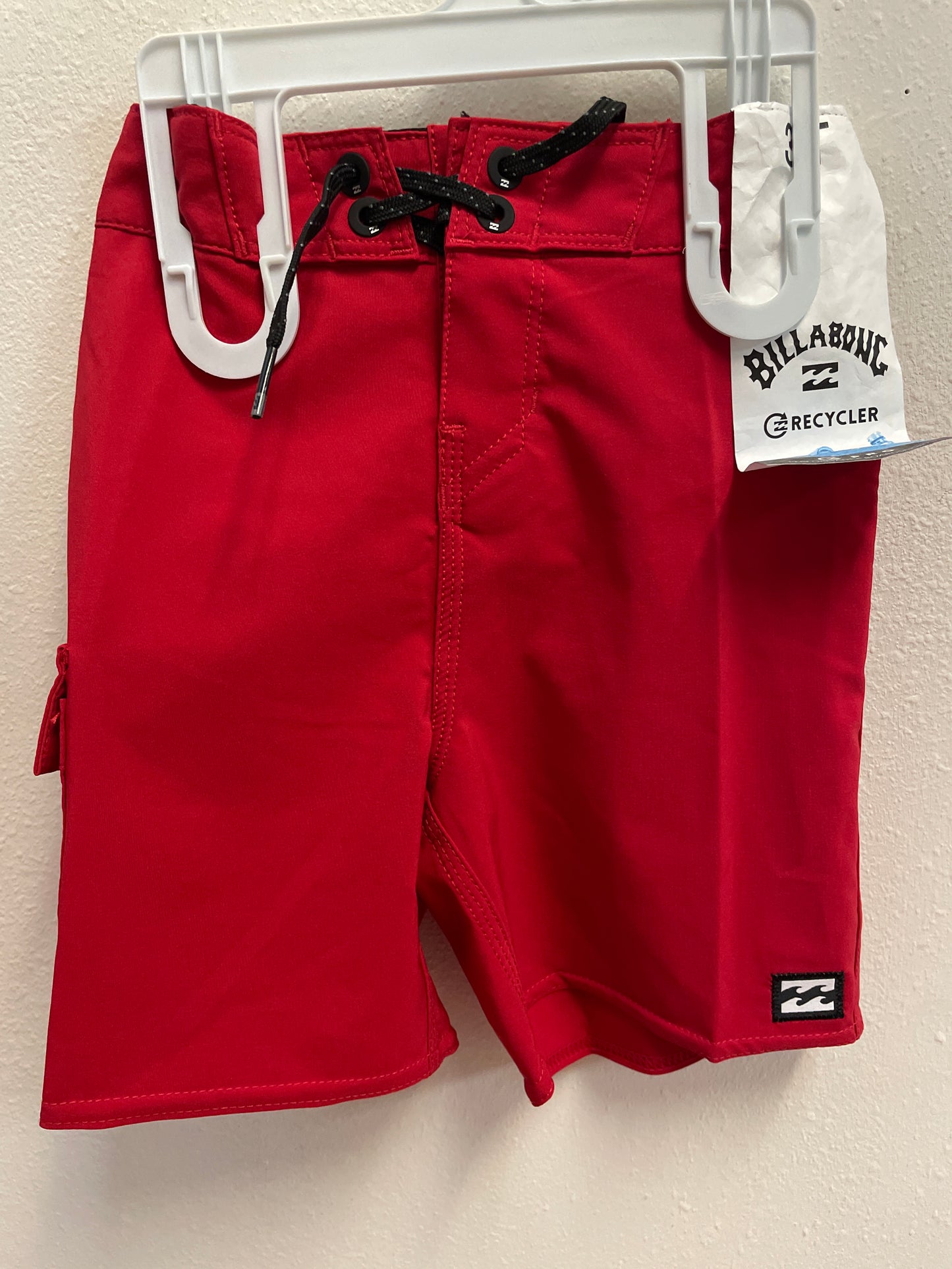 3t NEW Billabong Red Swim Trunk