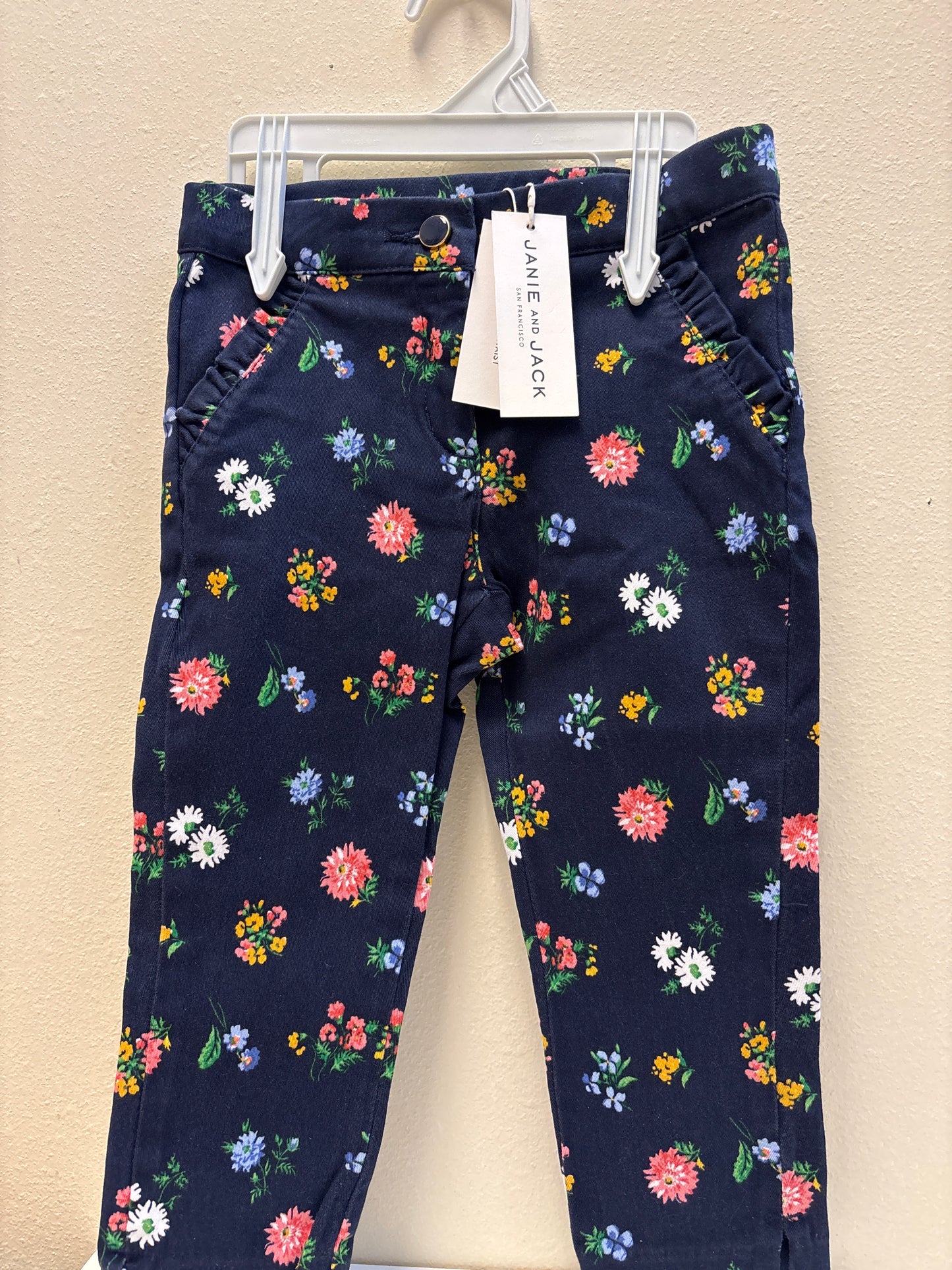 2T New Janie and Jack Floral Pants