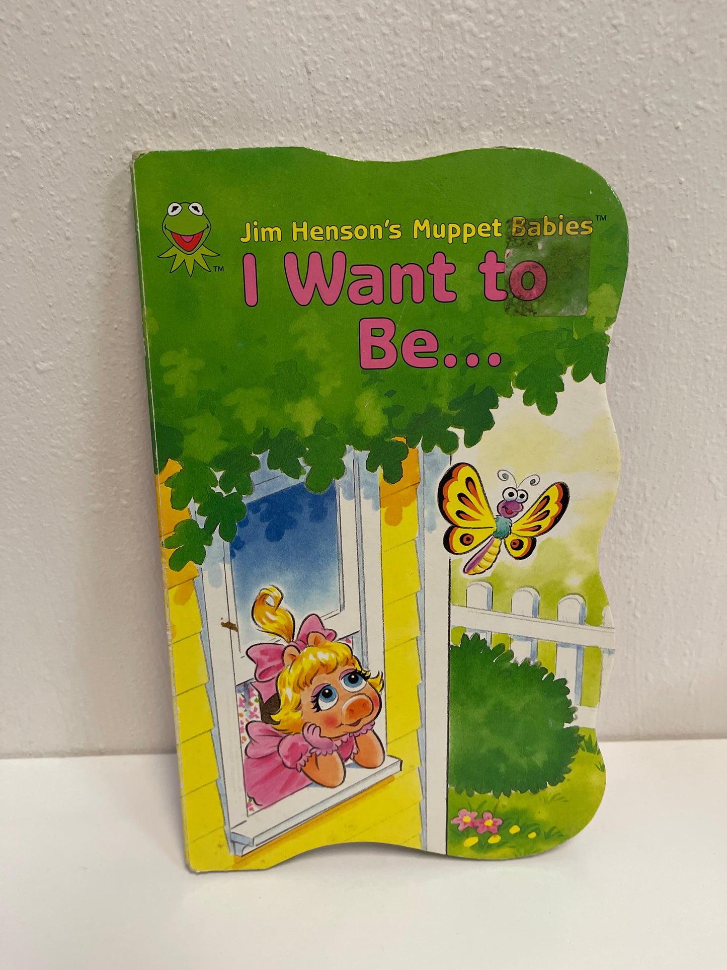 Vintage Muppet Babies I Want To Be Book