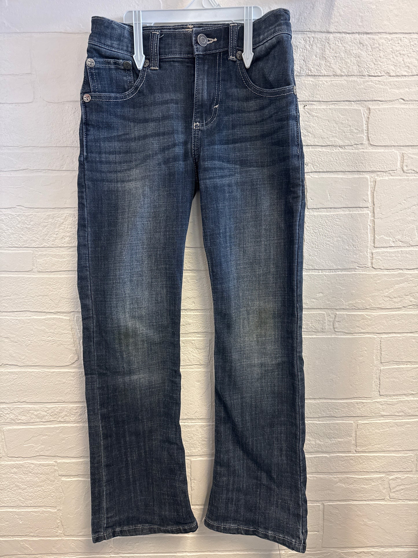 9 Slim Wrangler 20X Dark Wash Bootcut Jeans