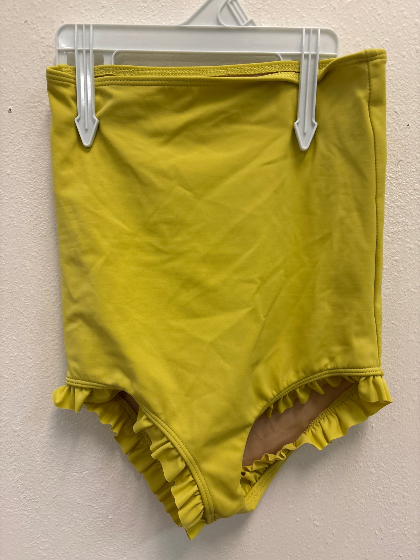 8-9 Kortni Jeane Chartreuse Swim Bottoms