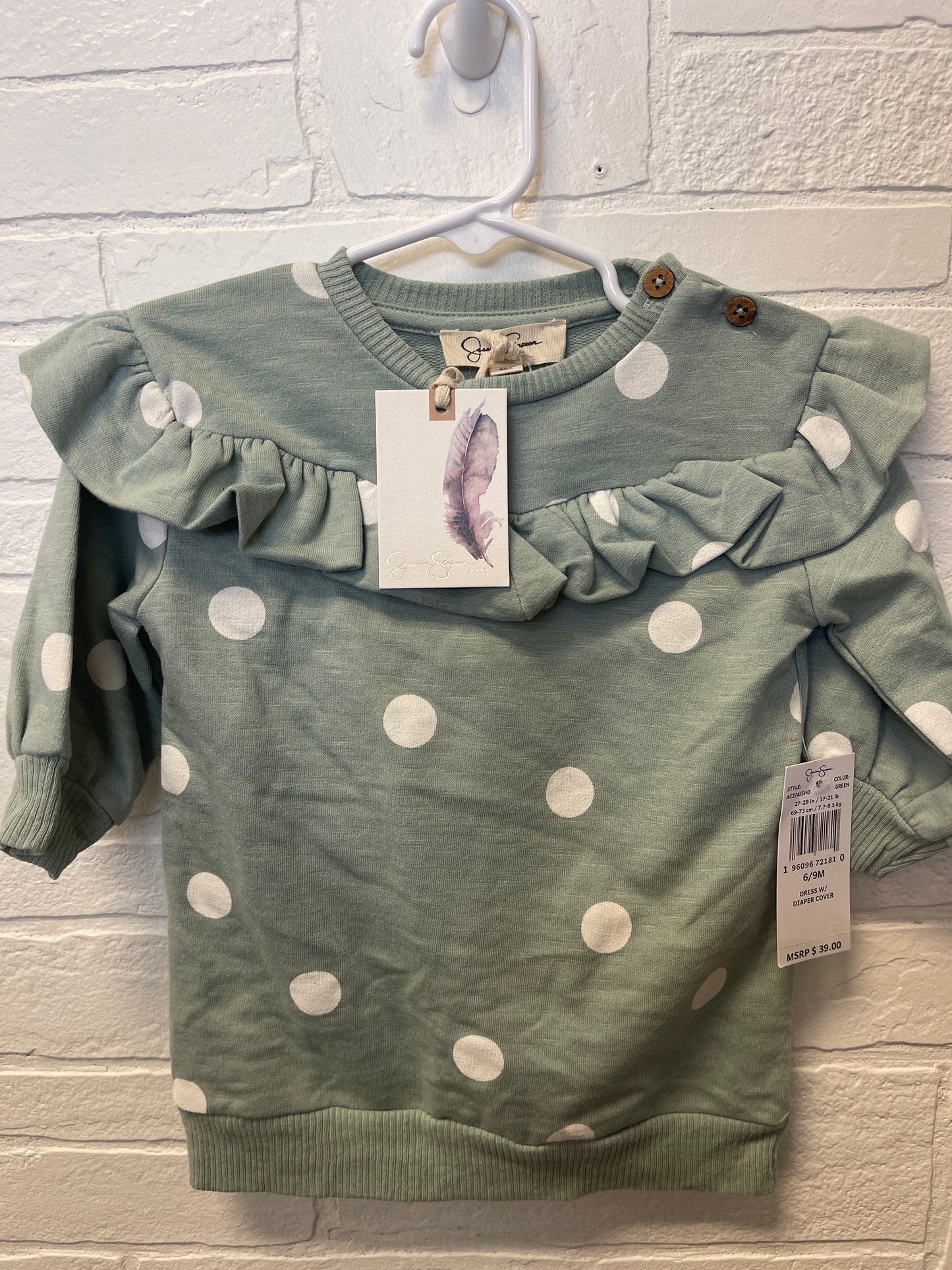 6/9m NEW Jessica Simpson Polka Dot Dress