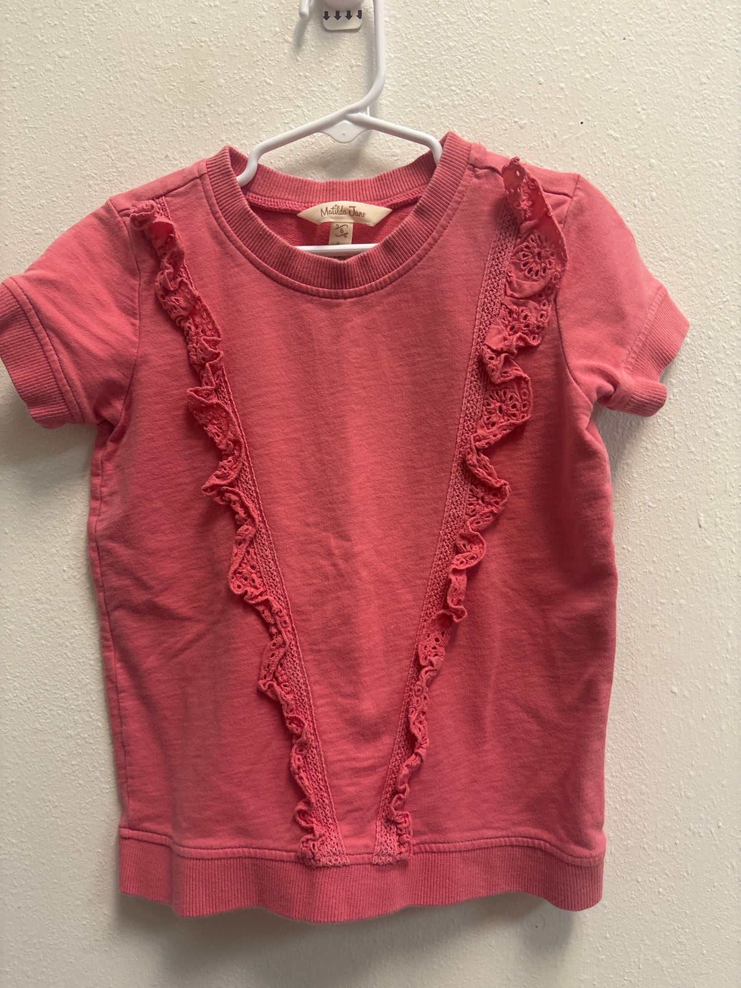6 Matilda Jane Pink Shirt
