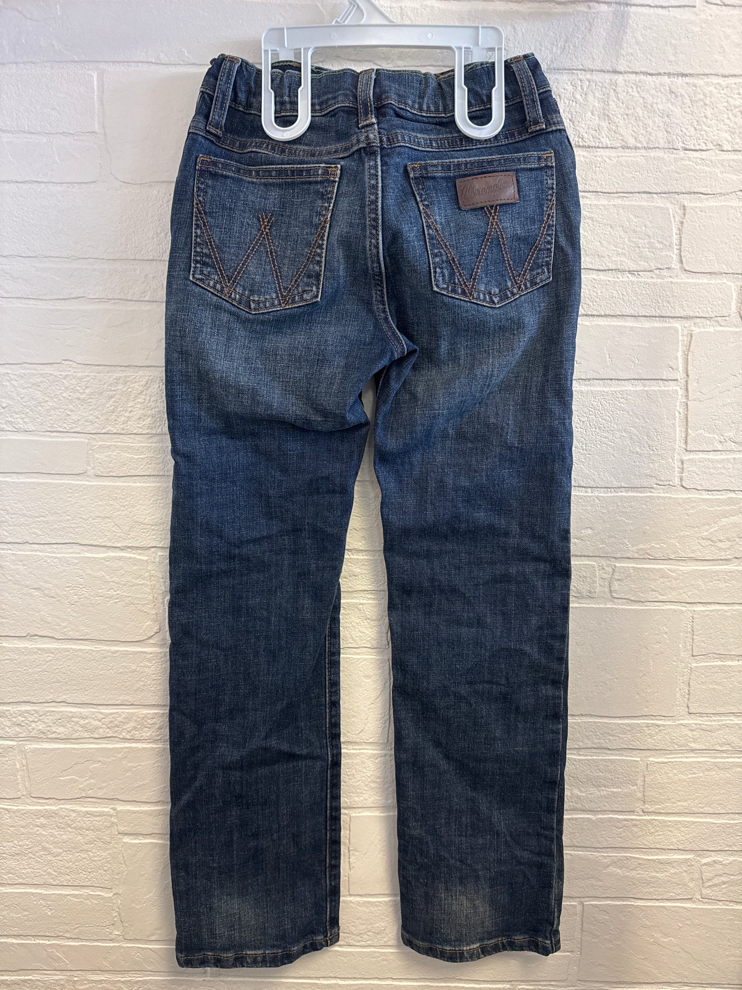 9 Wrangler Retro Slim Straight Dark Wash Jeans