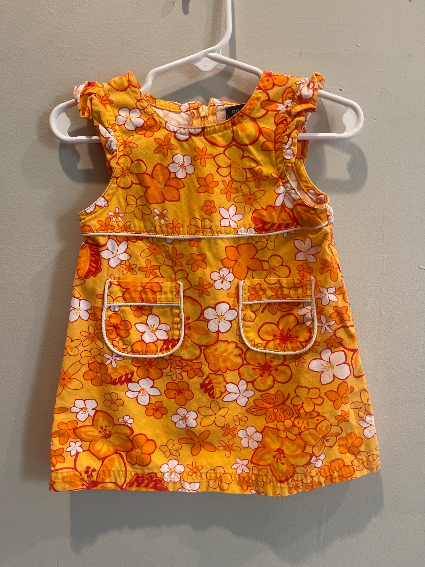 18m Children’s Place Orange Floral Dress + Bloomer