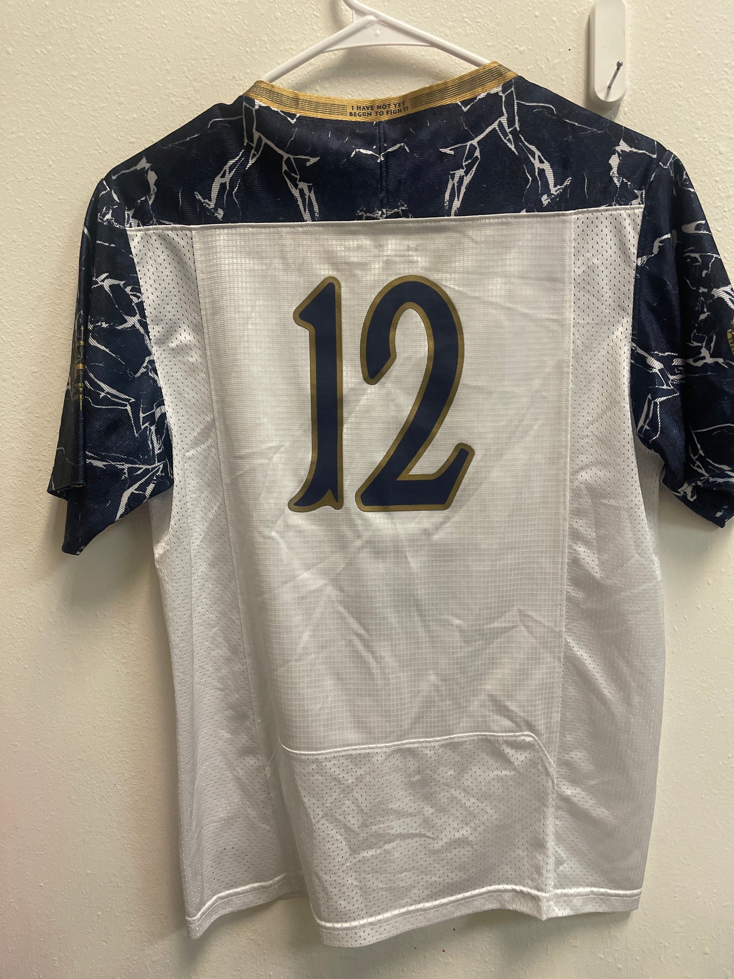 YXL Under Armour Navy Midshipmen Jersey