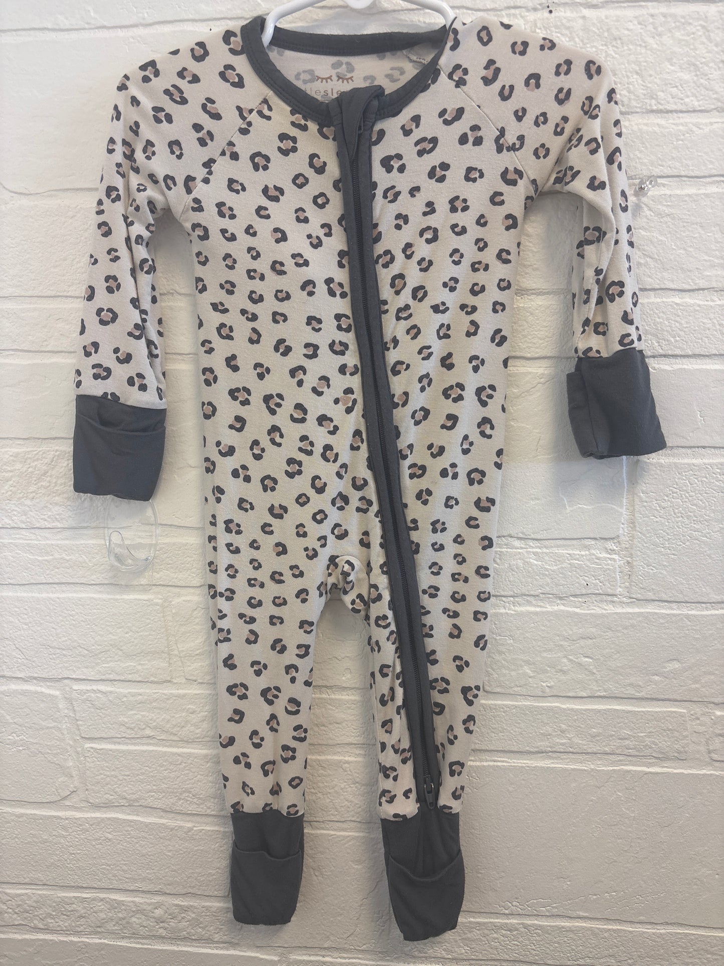 0-3m Little Sleepies Bamboo Leopard Sleeper