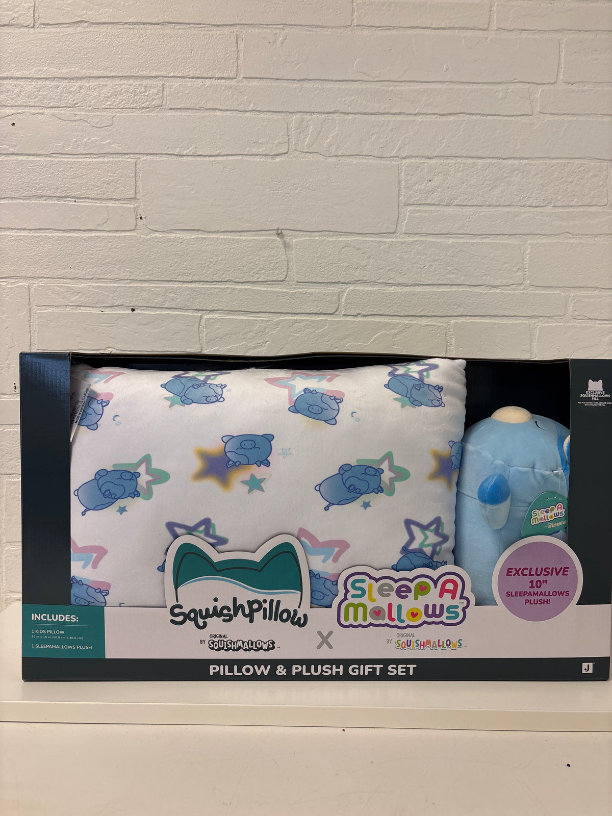 New Squishpillow + Plush Gift Set