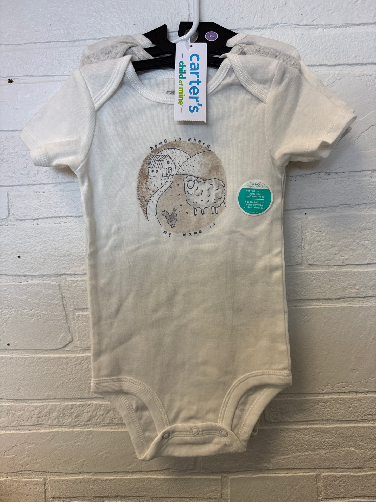 12m NWT Carter’s 3pc Lamb Onesie Set