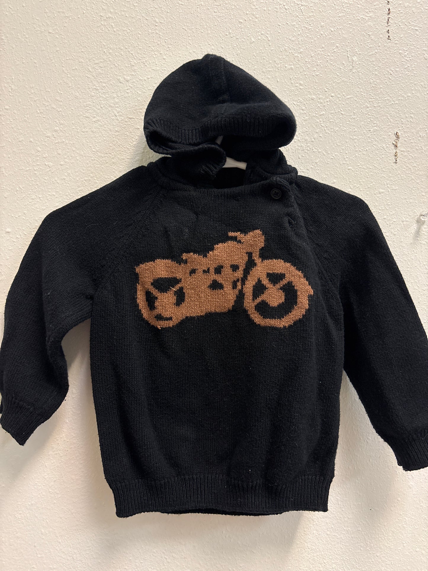 6-12m Baby Gap Motorcycle Sweater