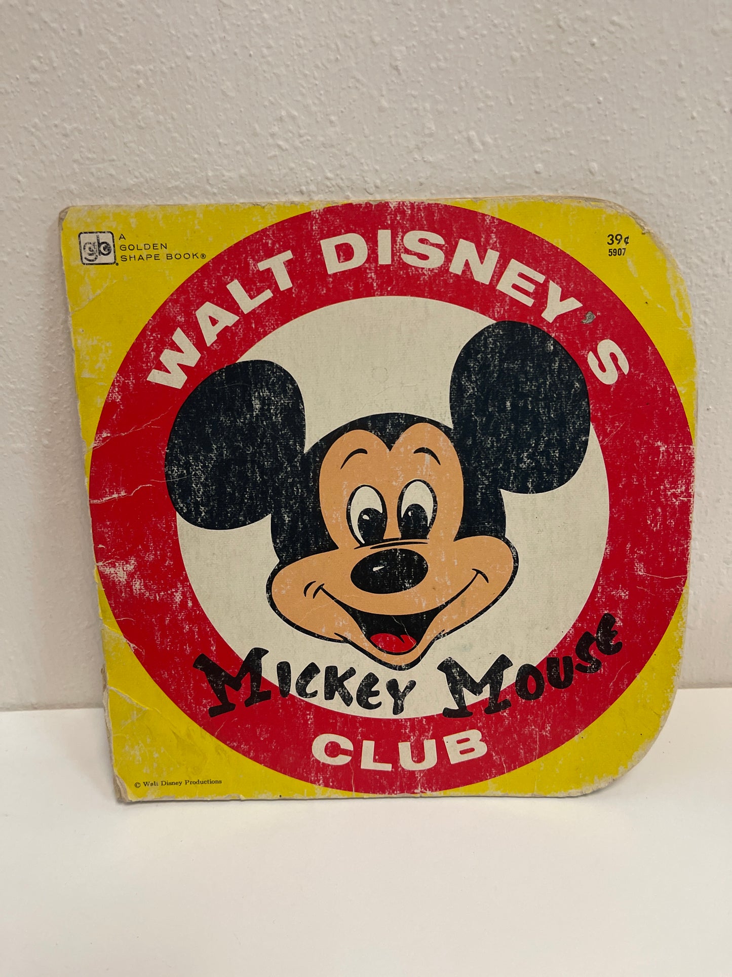 Vintage Mickey Mouse Club Book