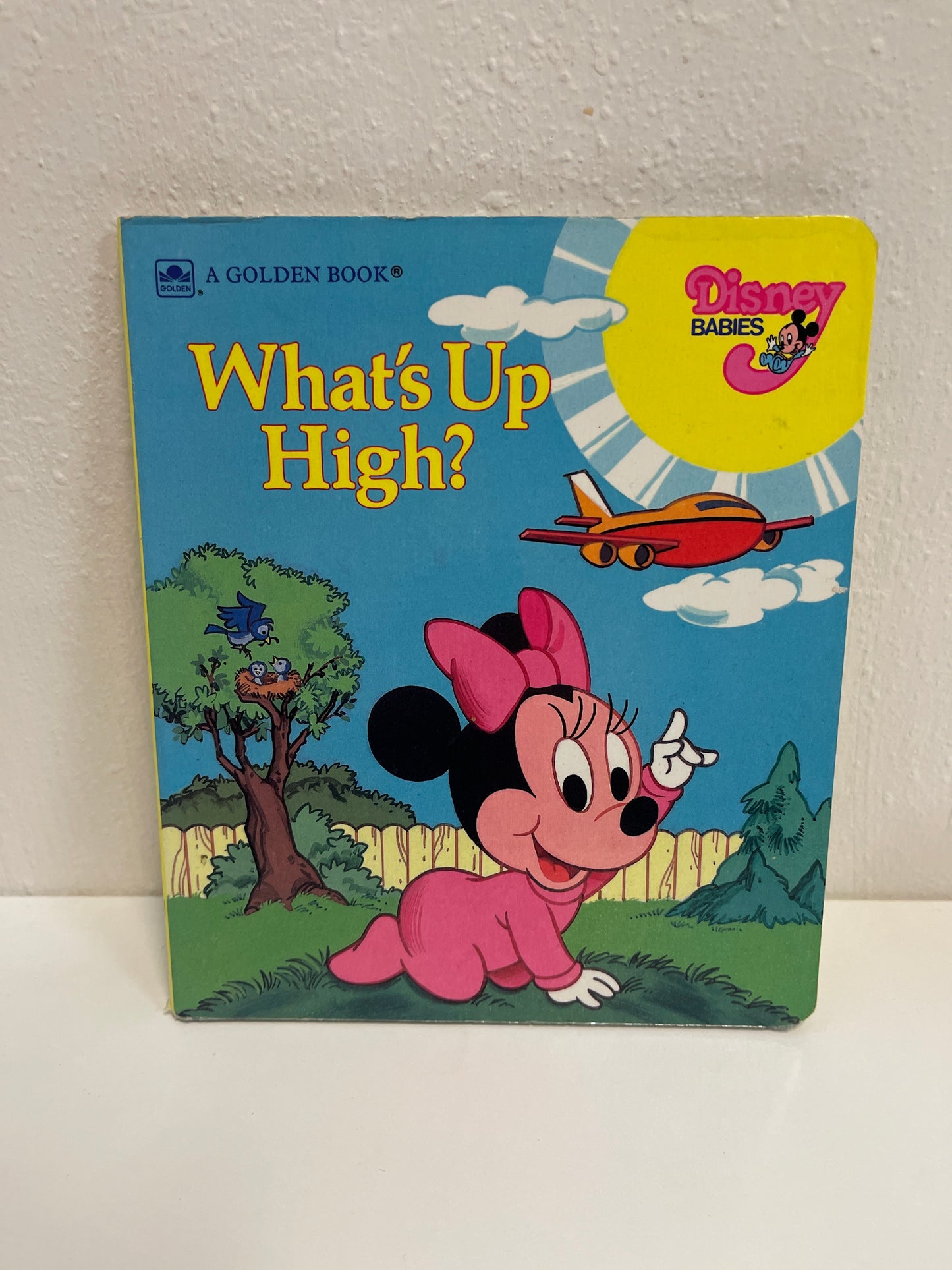 Vintage Whats Up High Disney Babies Book