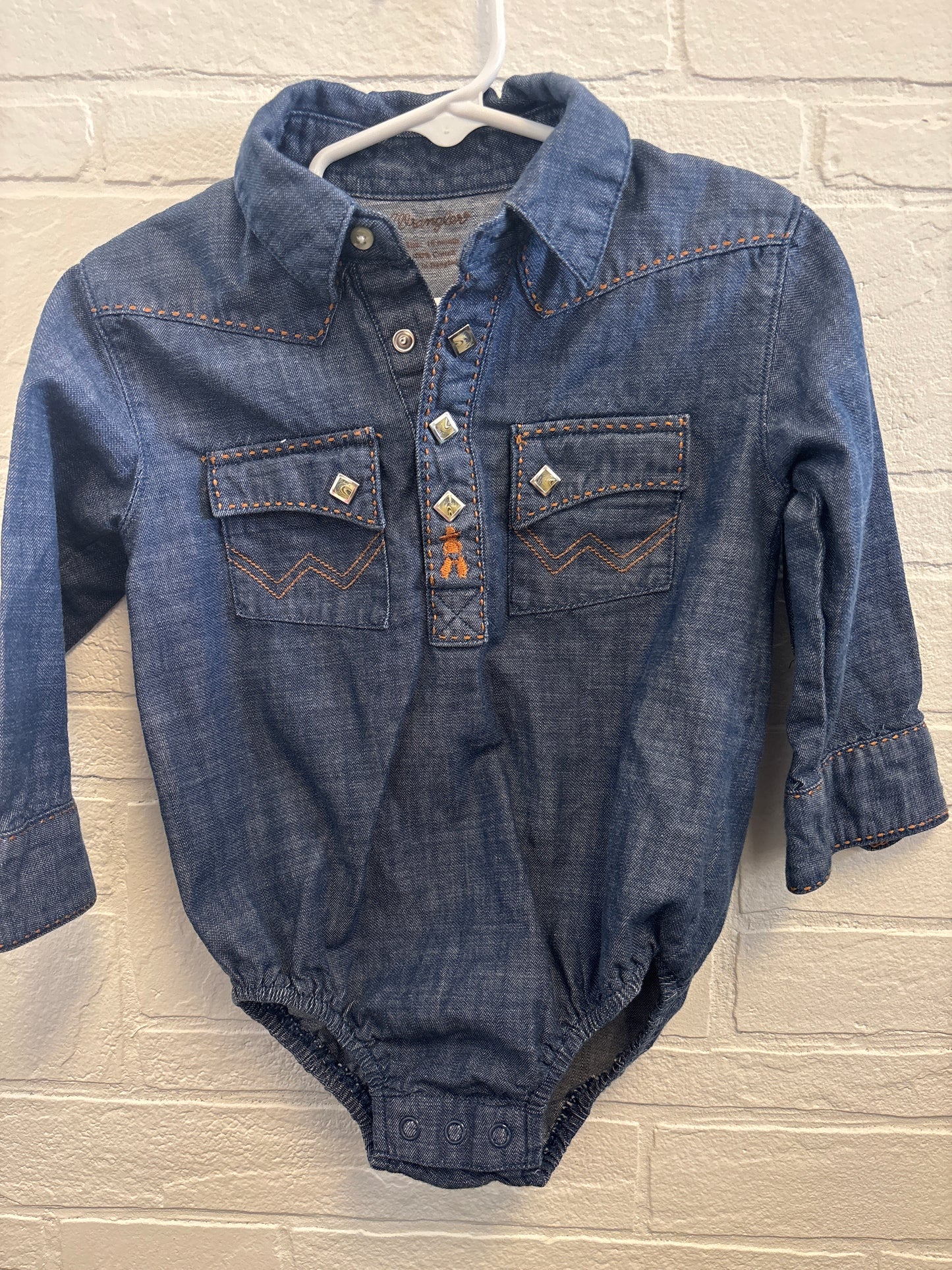 18m Wrangler Girls Denim Shirt