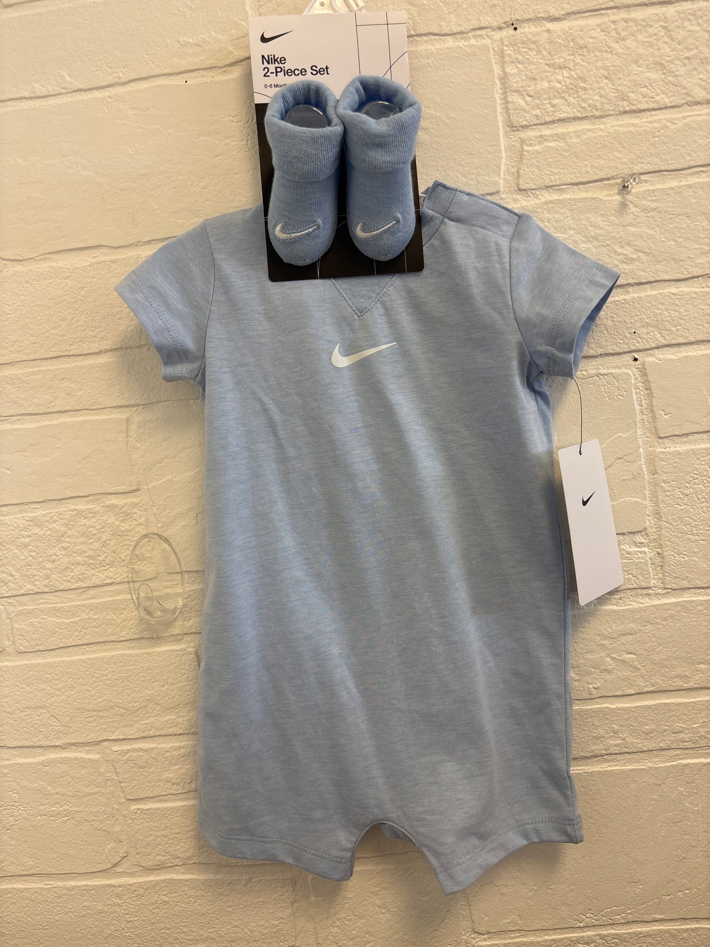 0-6m New Blue Nike Outfit