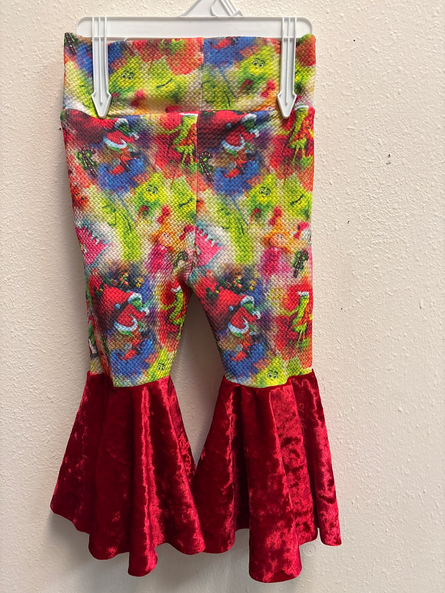 18-24m Grinch Velvet Bells