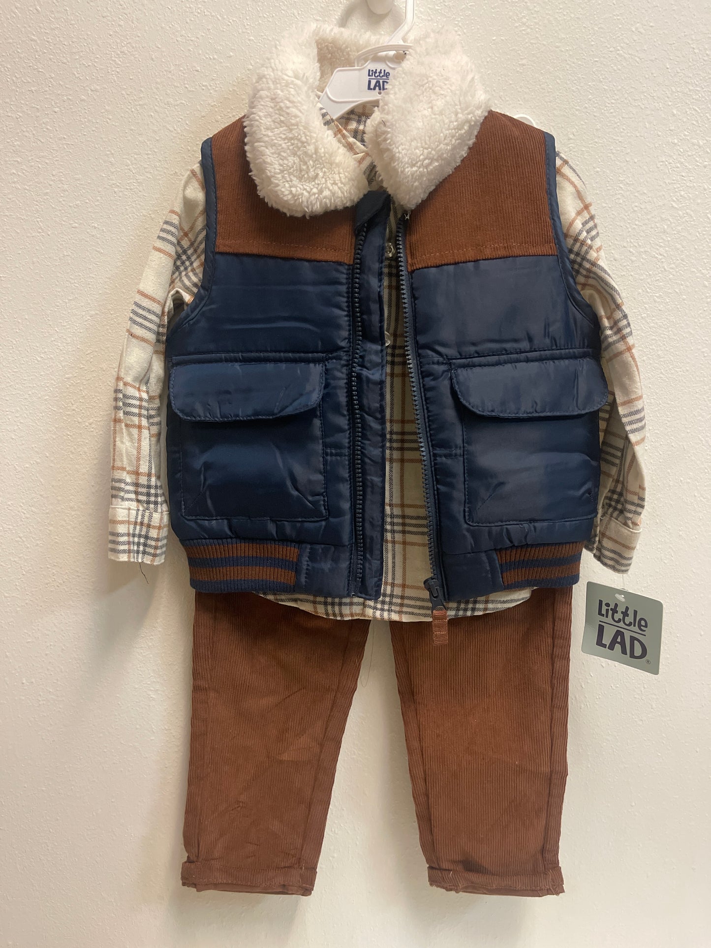 2t NEW Little Lad 3 pc Set