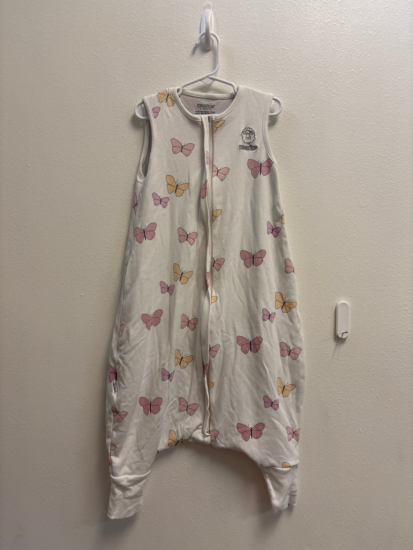 18-36m Woolino Butterfly Sleep Bag