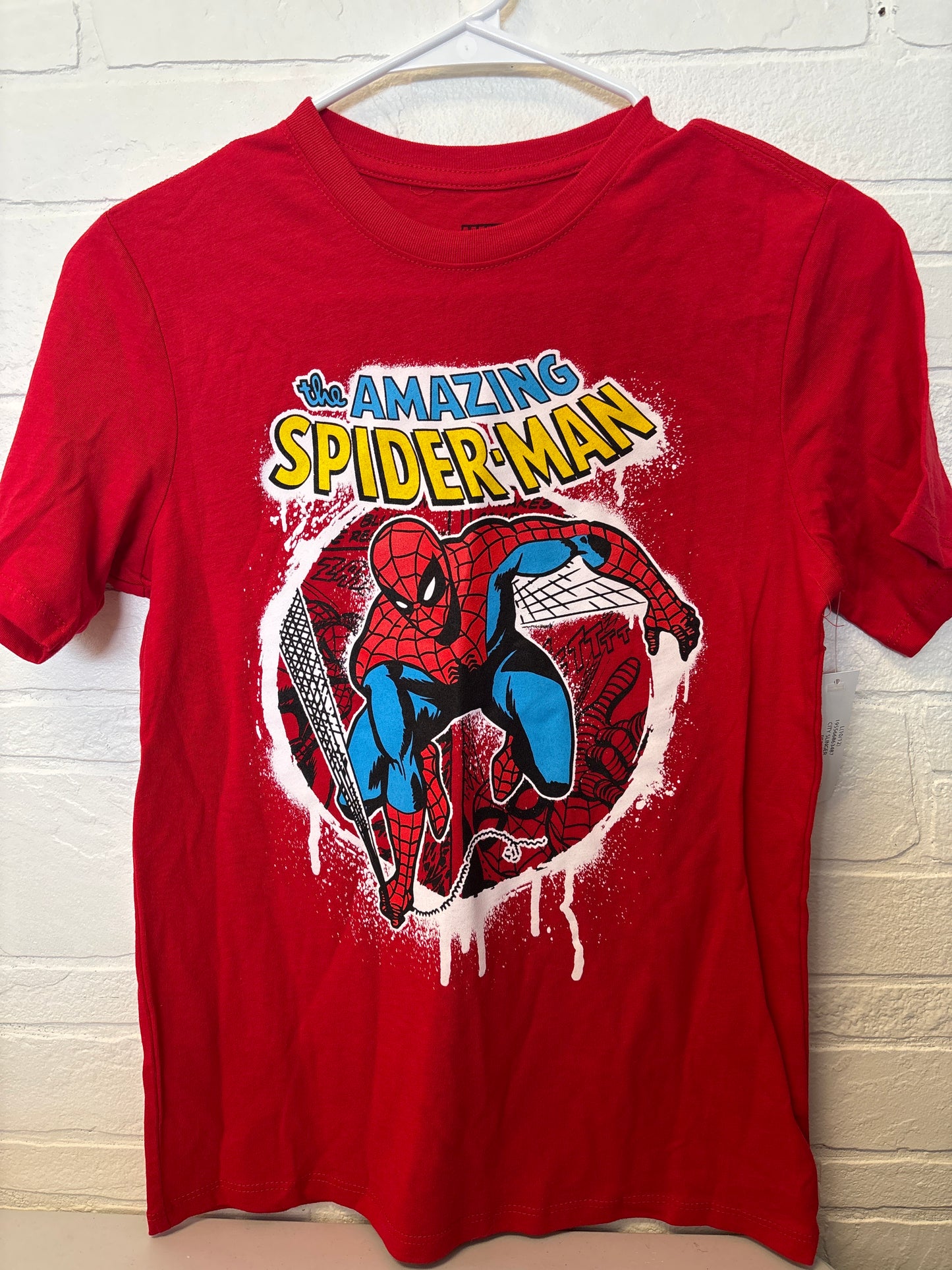 10-12 New Red Spider-Man Tee