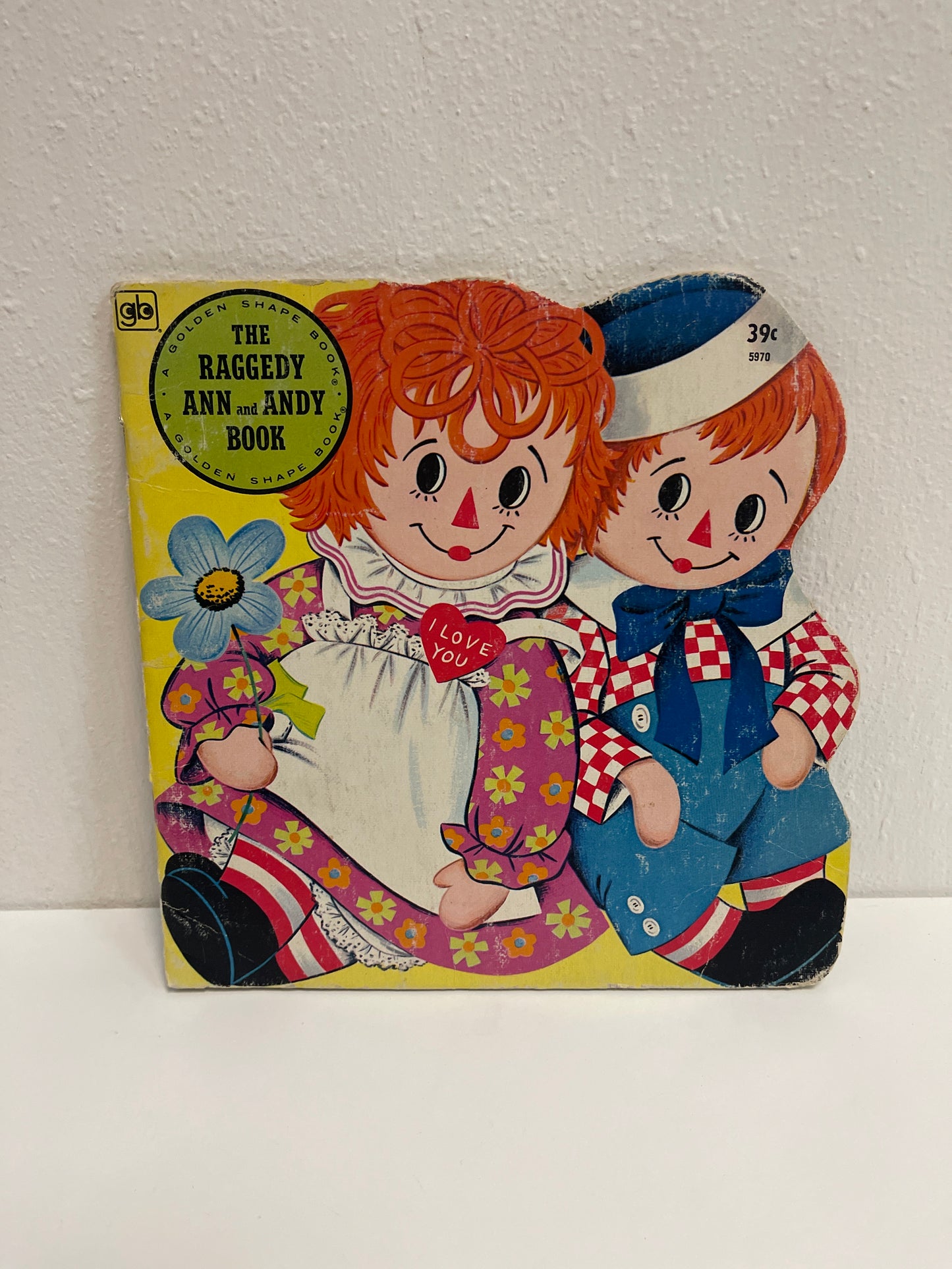 Vintage Raggedy Ann & Andy Book