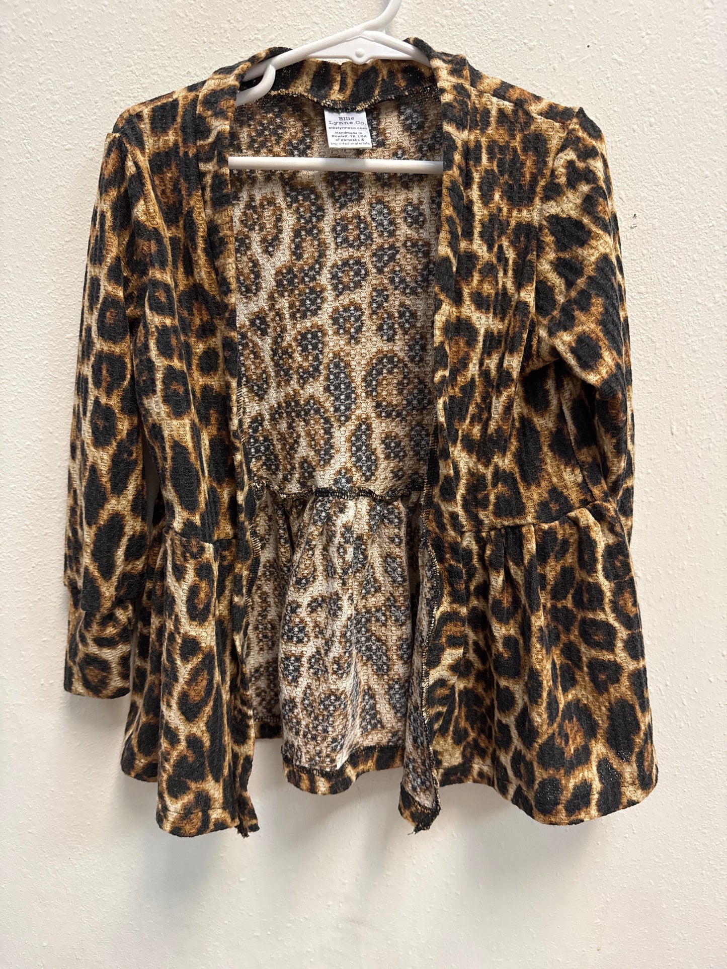 4t Ellie Lynne Co. Cheetah Print Cardigan