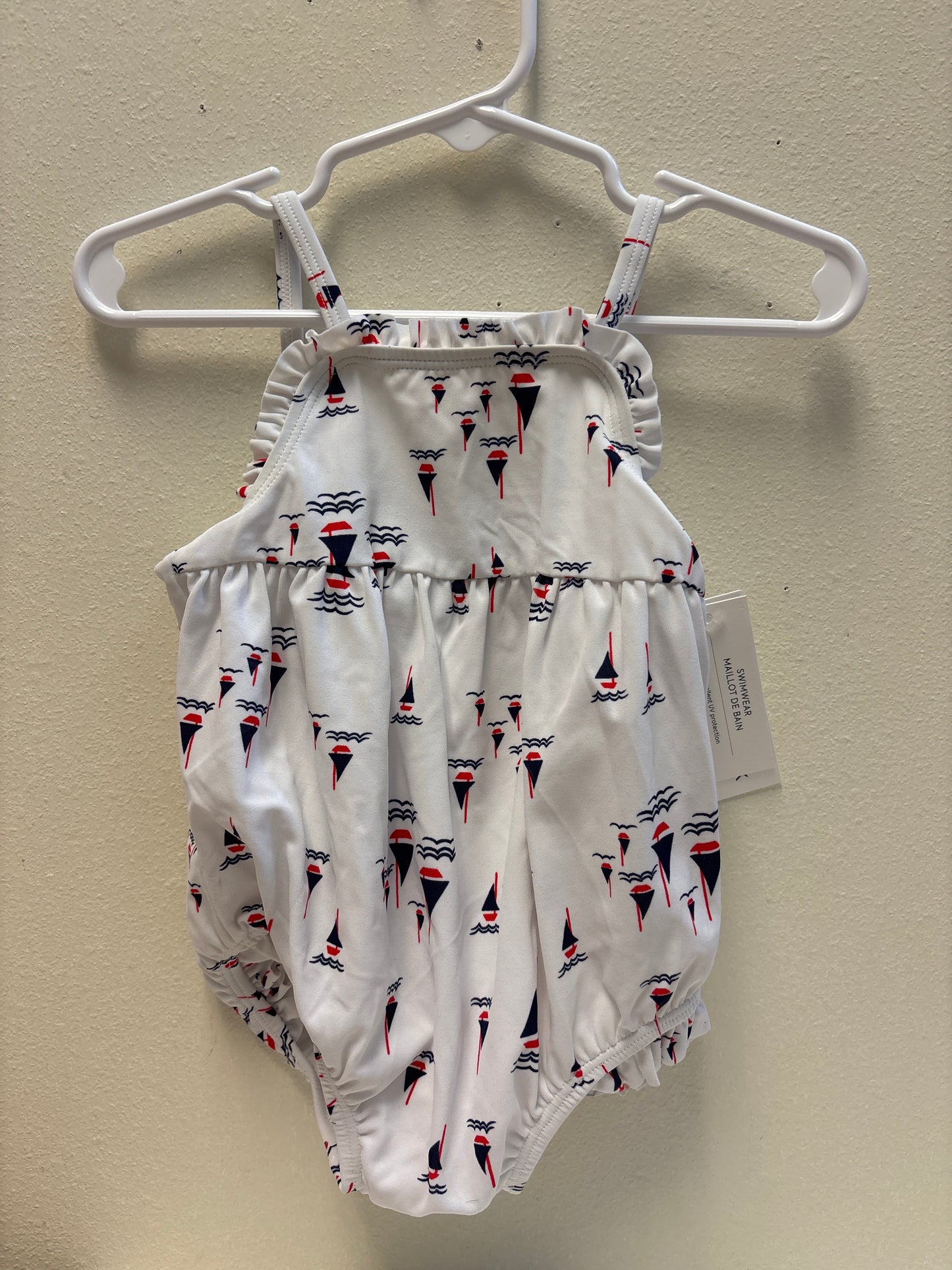 12-18m New Janie and Jack Sailboat Swimsuit