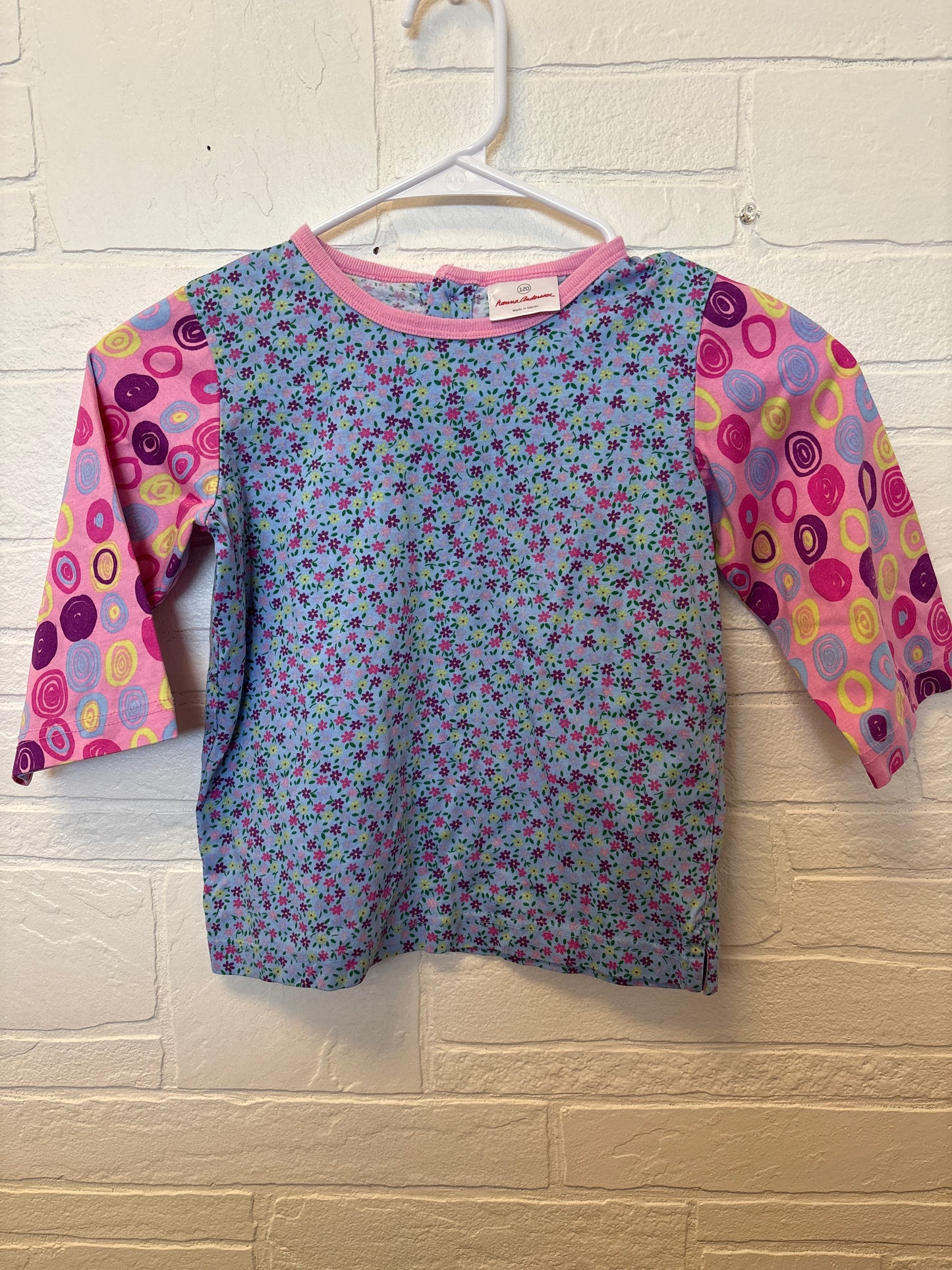 7 120 Hanna Andersson Floral Tee