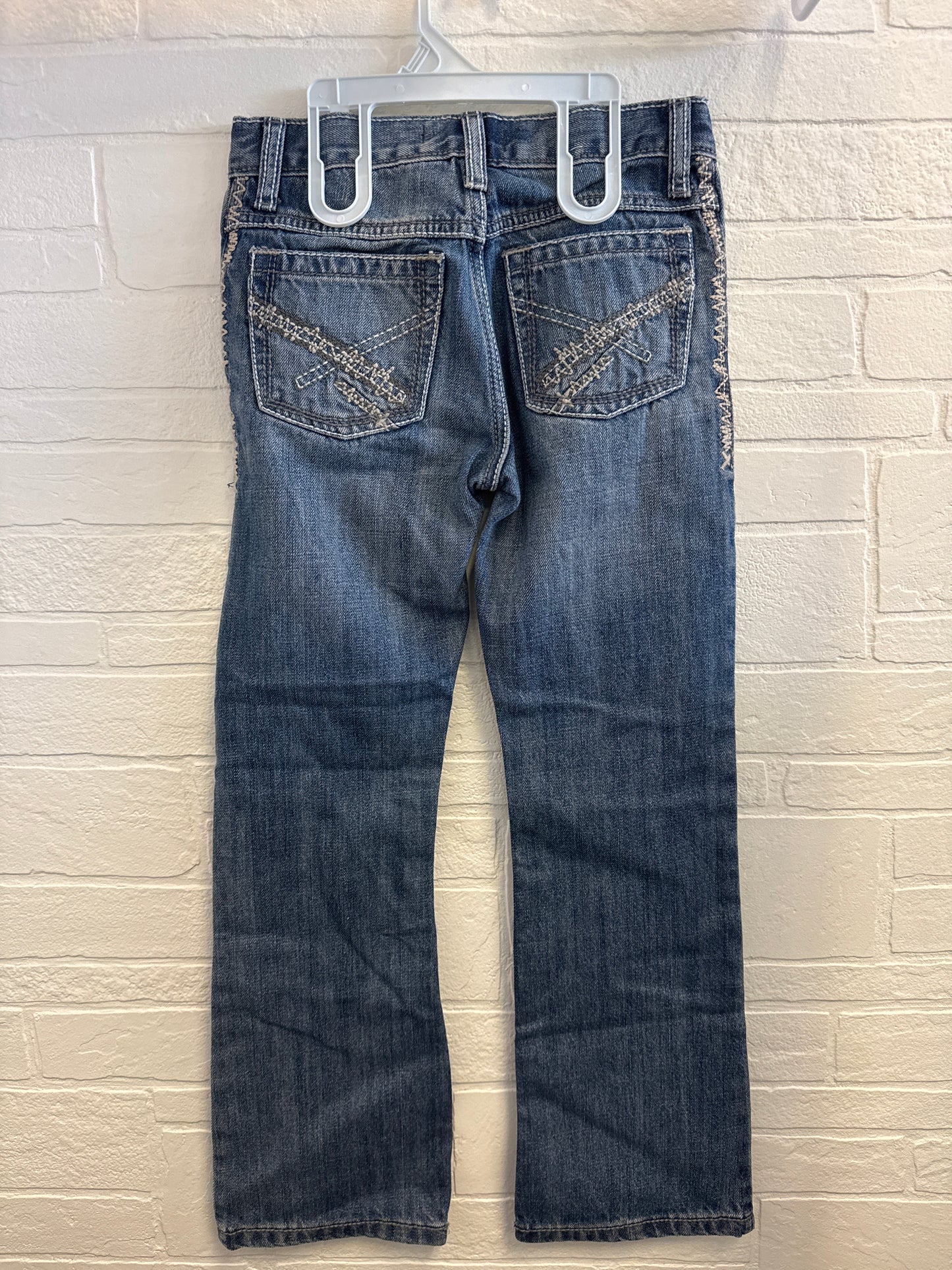 9 Wrangler 20X Medium Wash Embroidered Pocket Jeans