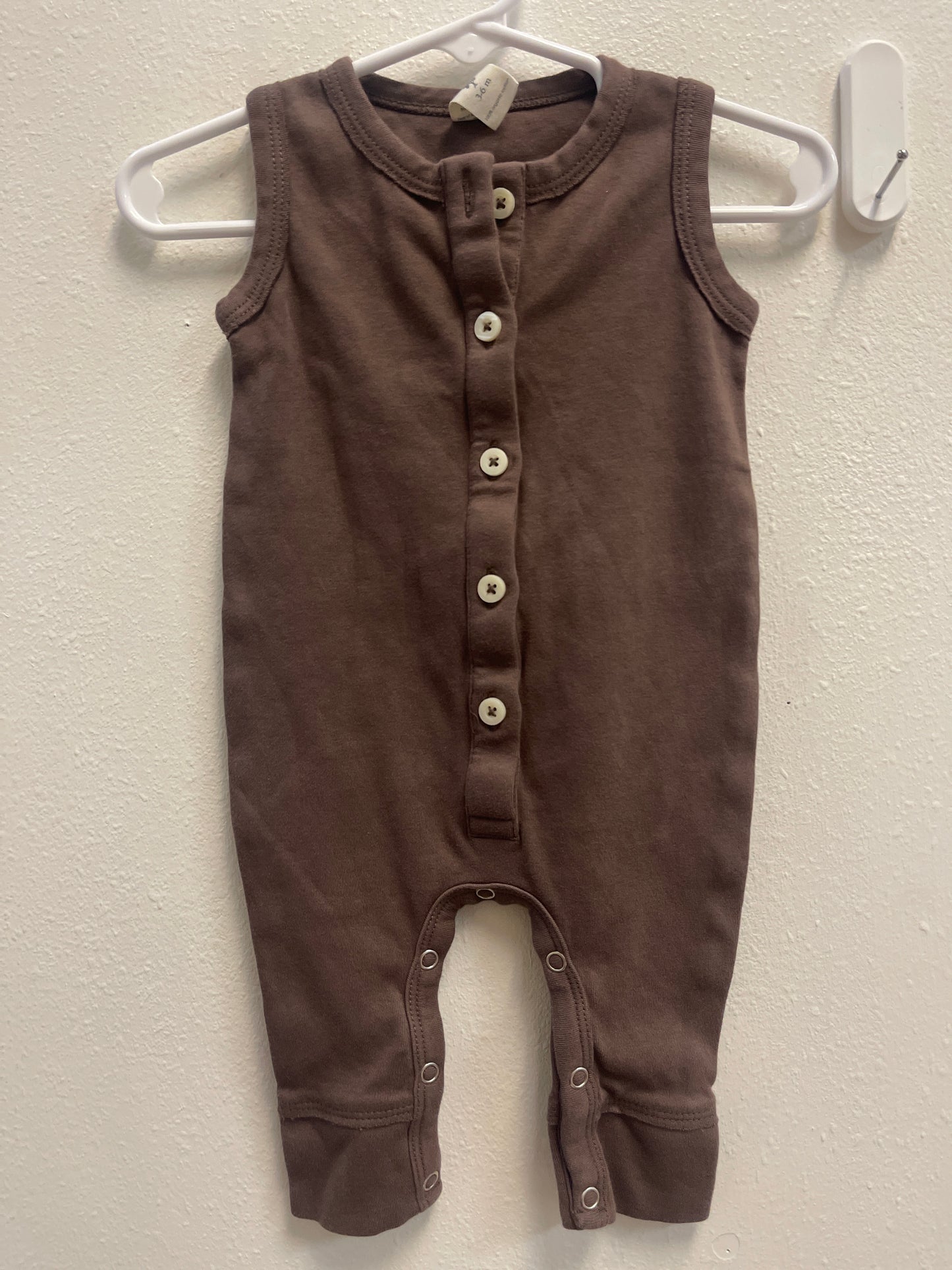 3/6m Kate Quinn Brown Romper