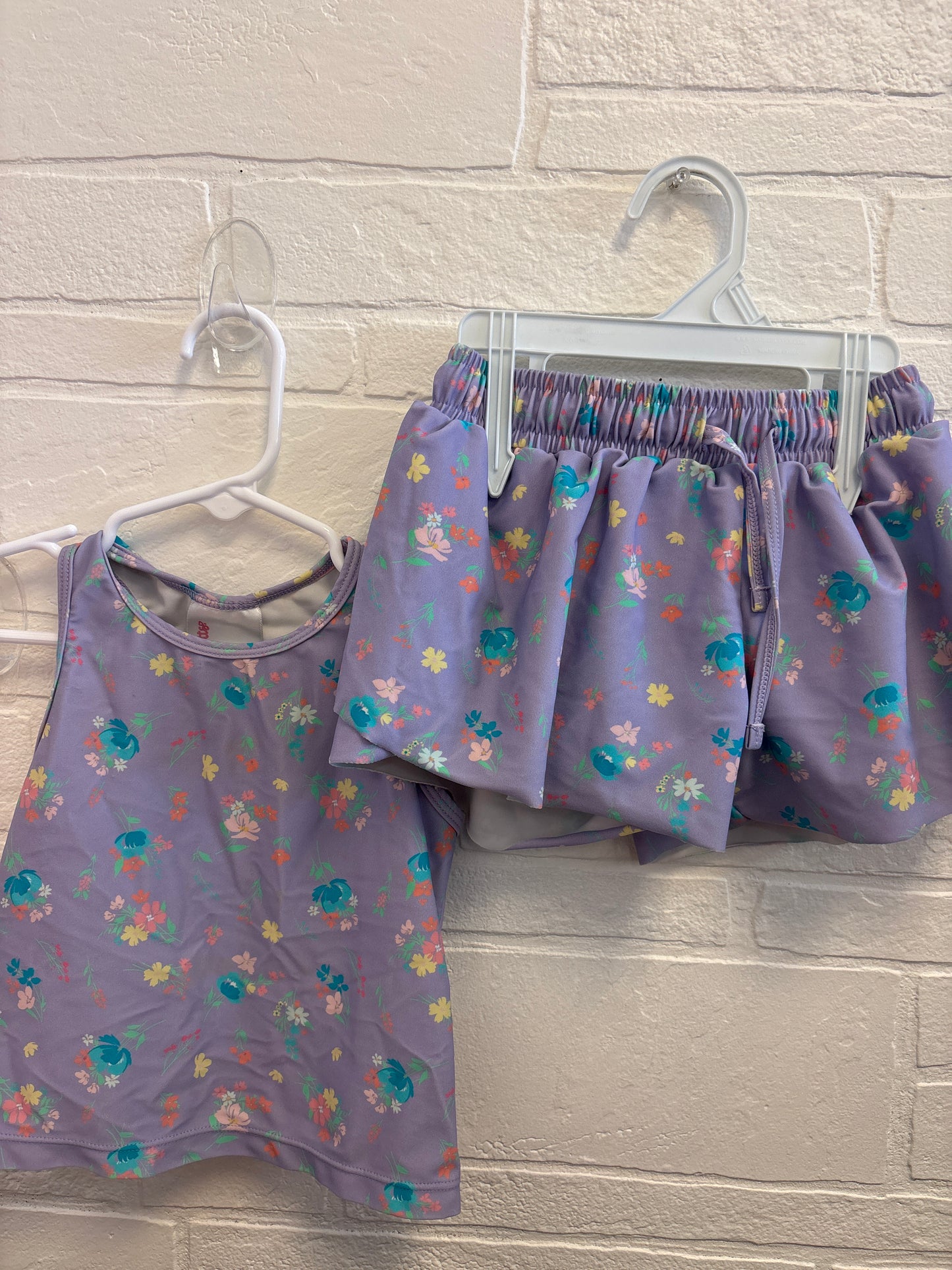 2T Purple Ruffle Butts Outfit