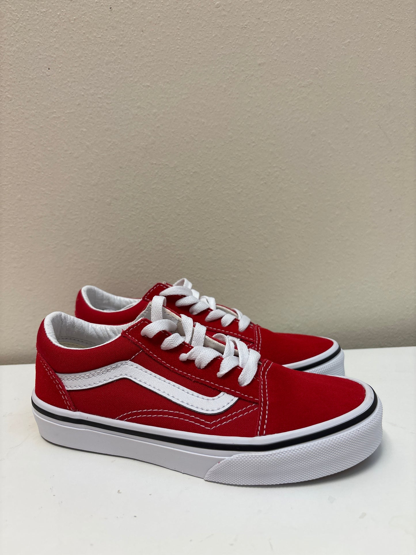 Size 2 New Big Kids Red Vans